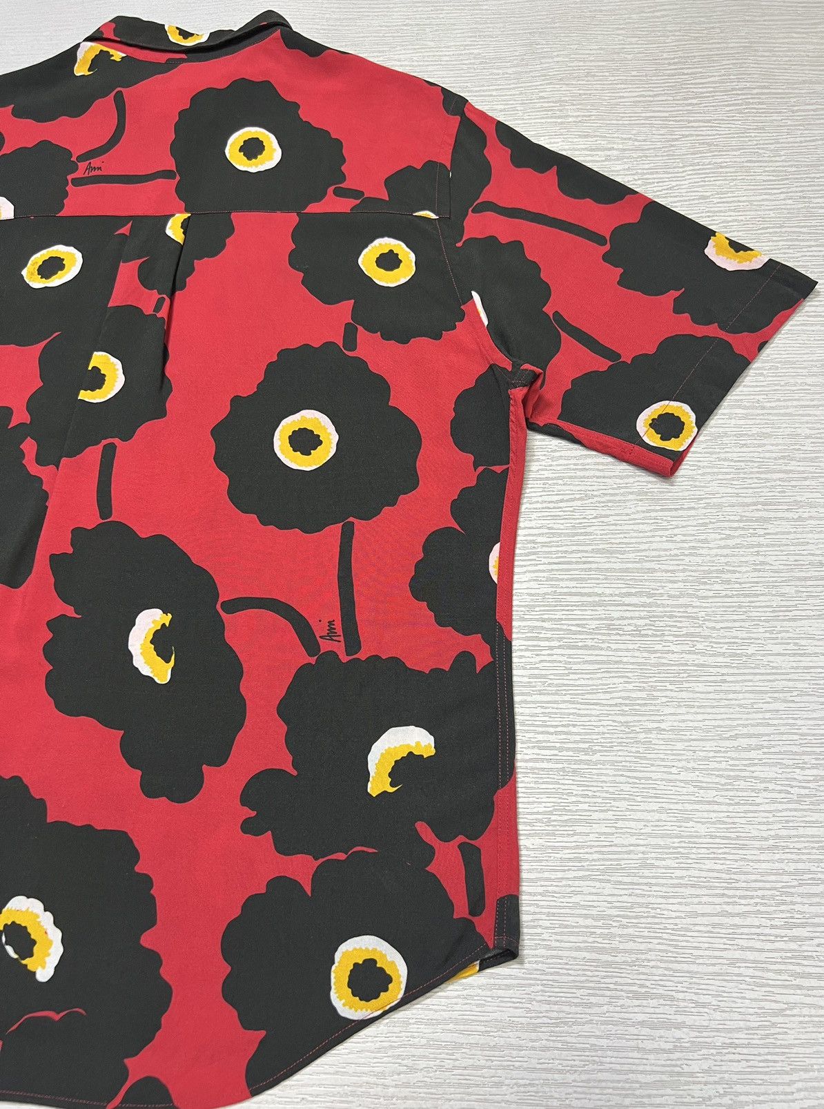 AMI AMI Paris - Floral Print Vacation Shirt Size US M / EU 48-50 / 2 - 12 Thumbnail