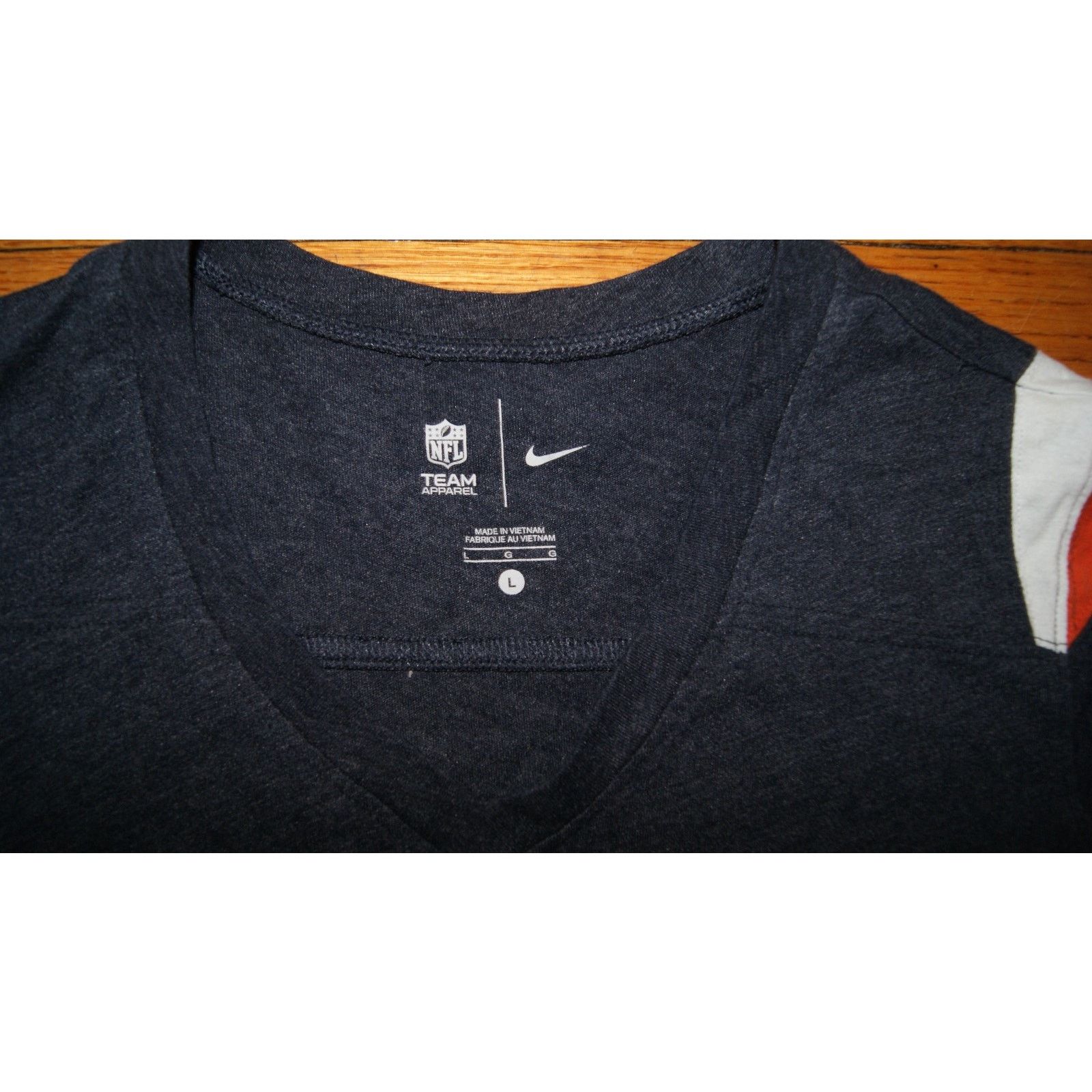 Nike Chicago Bears Womens L Nike Team Apparel Jersey Style TShirt Size L / US 10 / IT 46 - 3 Thumbnail