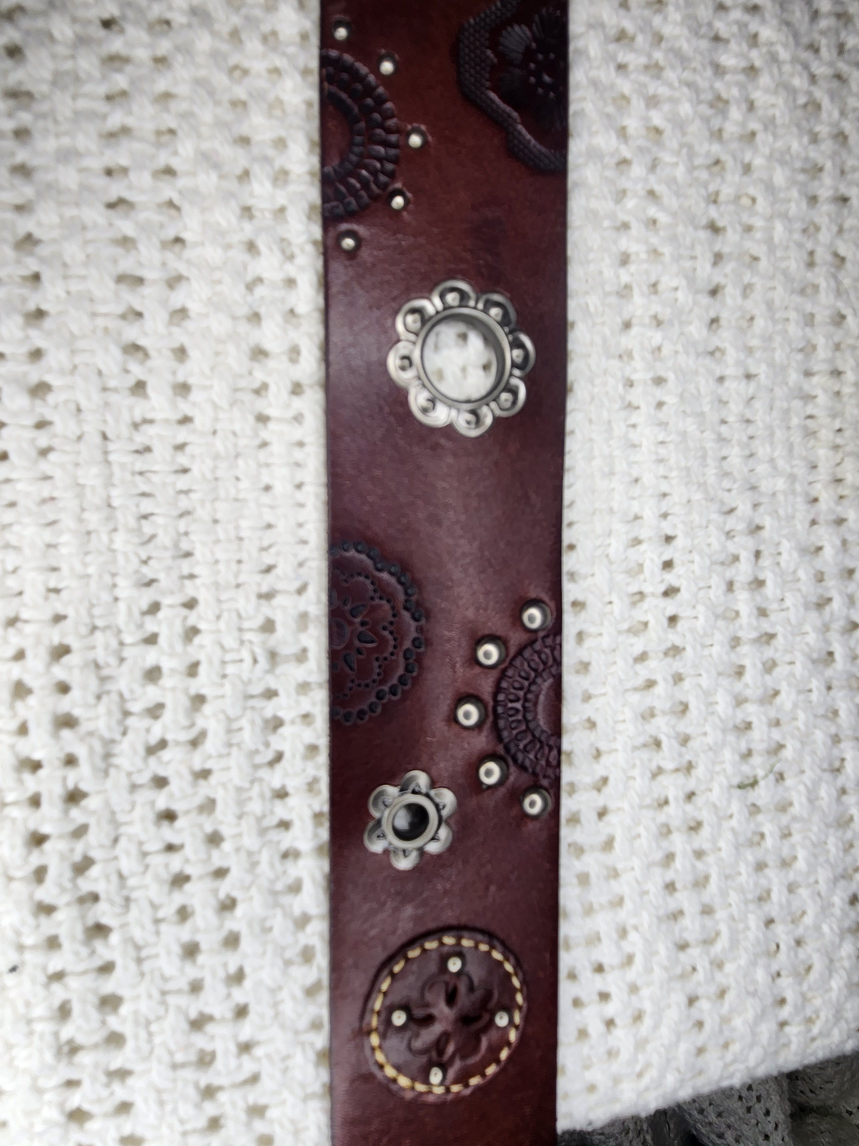 Fossil FLORAL GROMMETS BROWN Size ONE SIZE - 4 Thumbnail