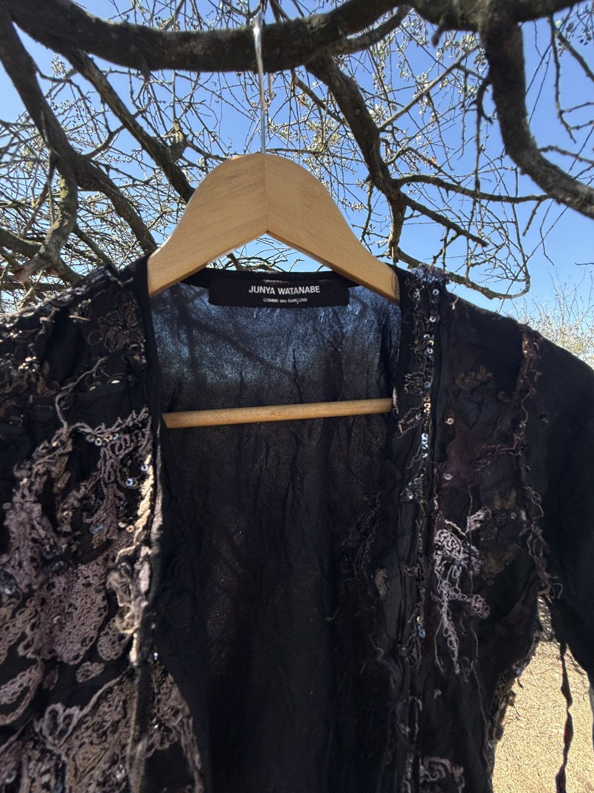 Comme des Garcons Homme Plus 2004 Junya Watanabe Comme des Garcons wrap shirt Size S / US 4 / IT 40 - 3 Thumbnail