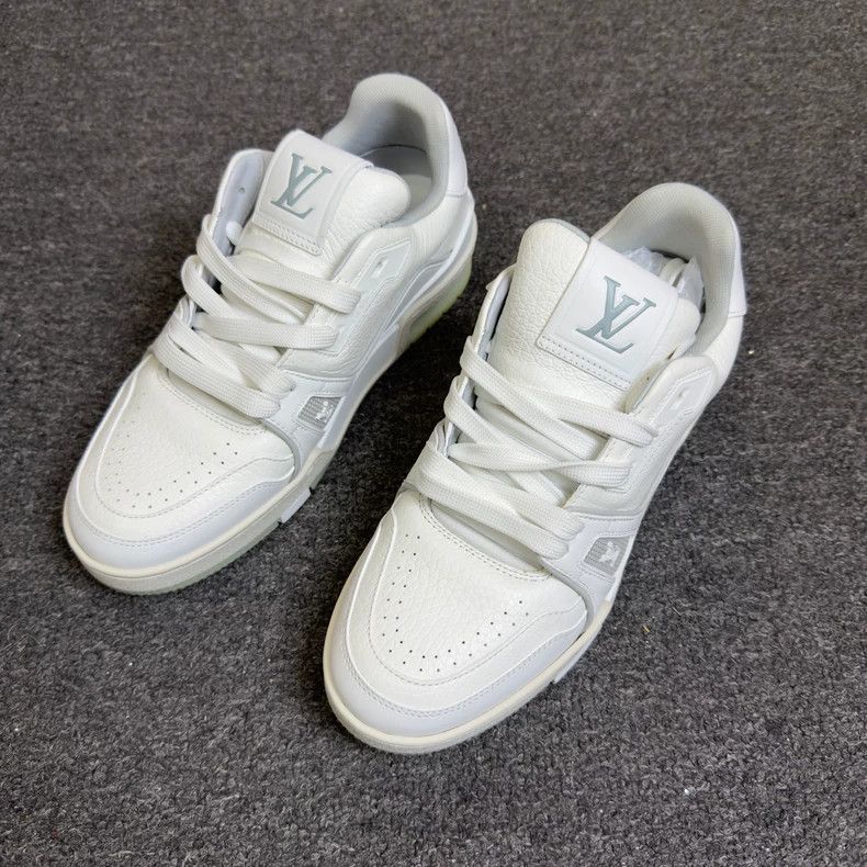 Louis Vuitton Louis Vuitton Trainer White Sneakers - dmc Size US 5 / EU 37 - 1 Thumbnail