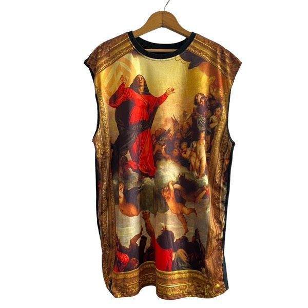Enyce Enyce Assumption of Mary art sleeveless vintage shirt Size US L / EU 52-54 / 3 - 2 Thumbnail