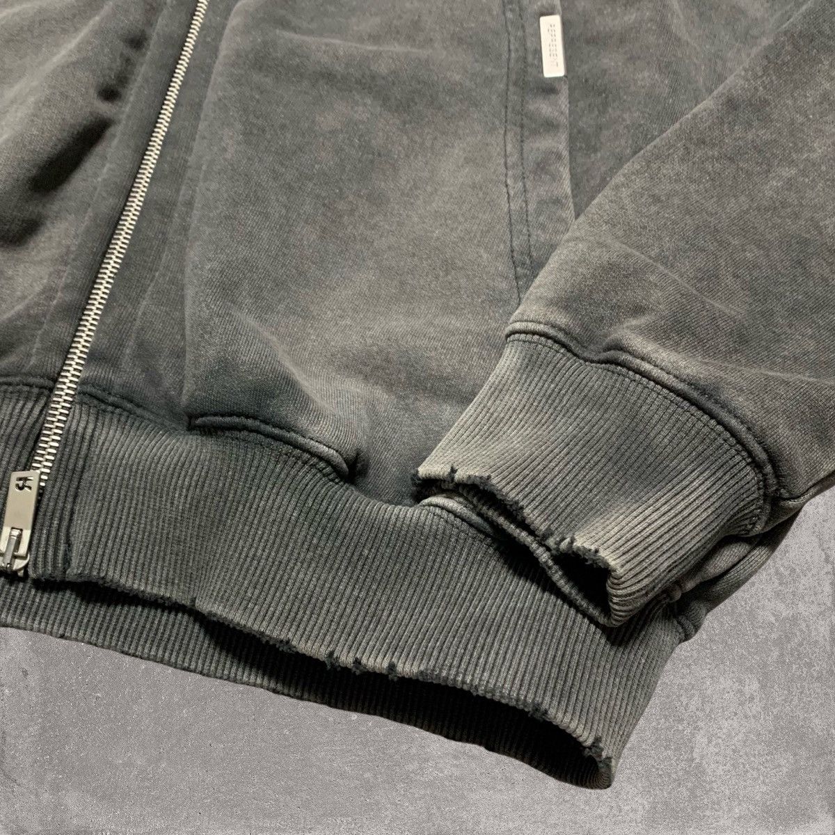 Represent Clo. Represent Small Blanks Hoodie Zip Vintage Grey Distressed Size US S / EU 44-46 / 1 - 3 Thumbnail