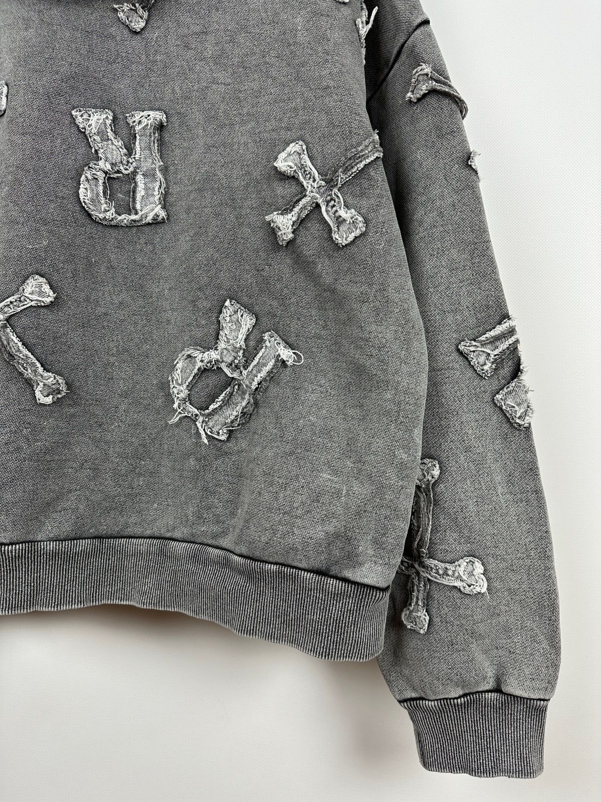 Racer Worldwide Racer Worldwide Washed Patch Cross Oversized Hoodie Size US M / EU 48-50 / 2 - 19 Thumbnail