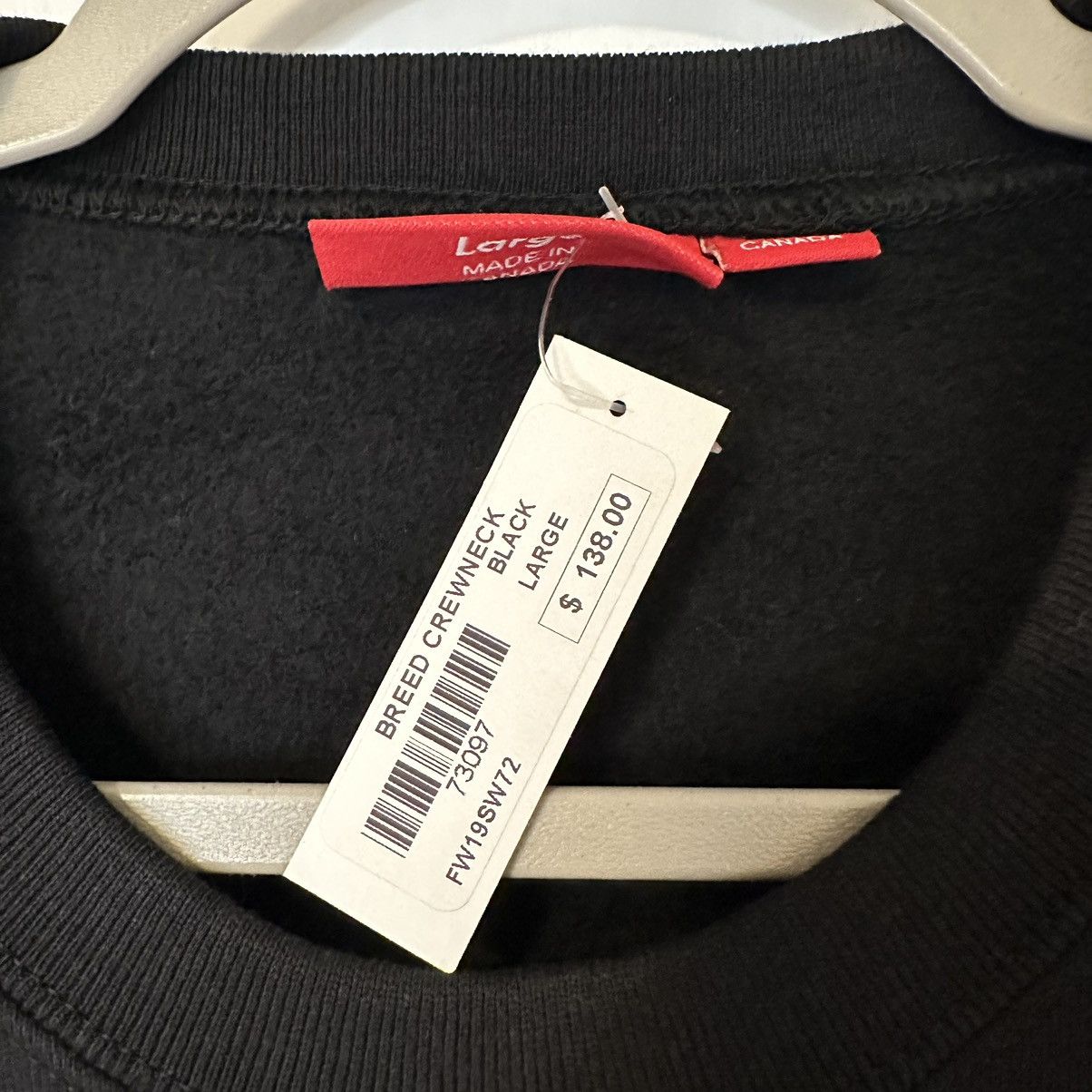 Supreme Supreme FW19 Breed Crewneck Sweatshirt Size US L / EU 52-54 / 3 - 4 Thumbnail