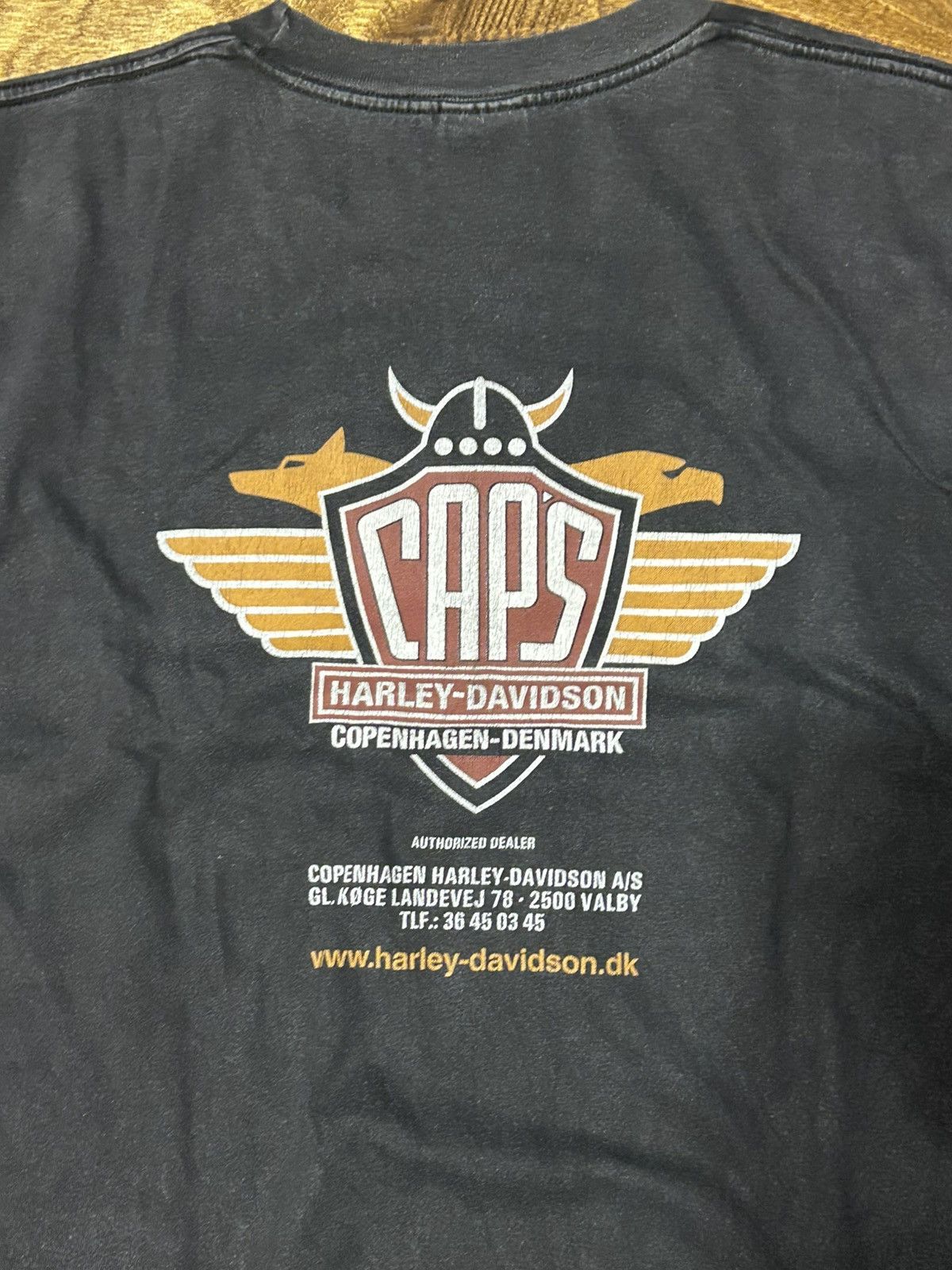 Harley Davidson × Vintage × West Coast Choppers Y2K faded Harley Davidson 2000 flames tshirt Size US XL / EU 56 / 4 - 4 Thumbnail