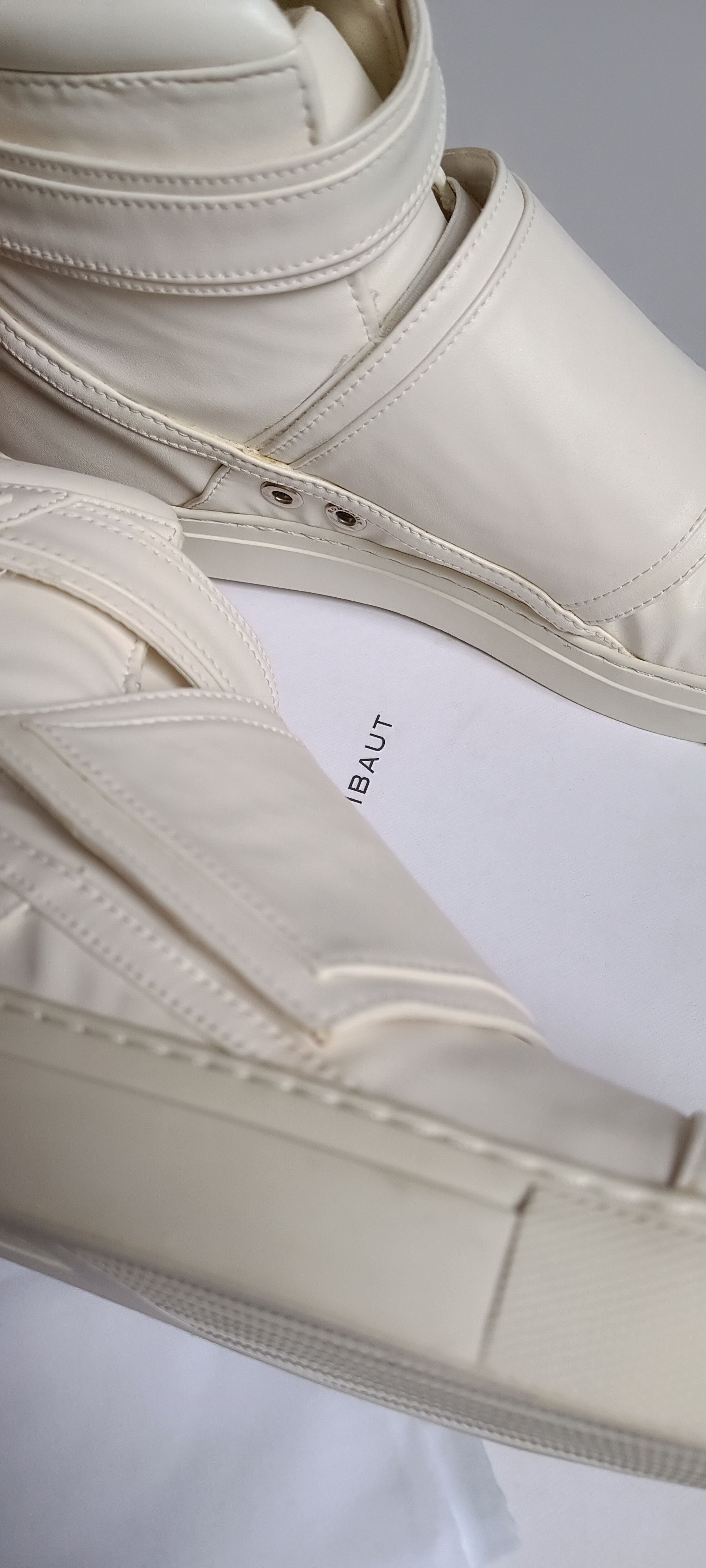 Rombaut Autumn/Winter 2015 'Mission' High-Top Vegan Leather Sneakers Size US 11 / EU 44 - 11 Thumbnail