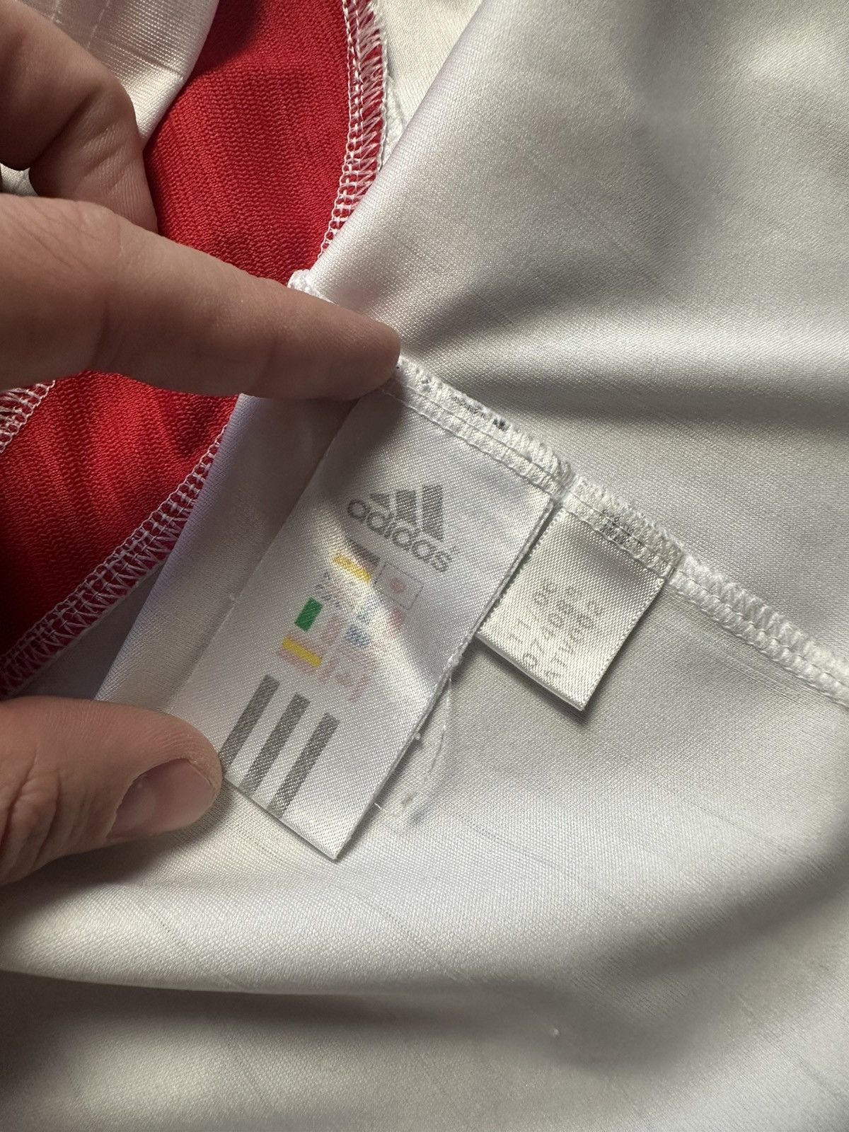 Adidas × Vintage Vintage adidas Spain 7 Raul soccer jersey size L logo Size US L / EU 52-54 / 3 - 8 Thumbnail