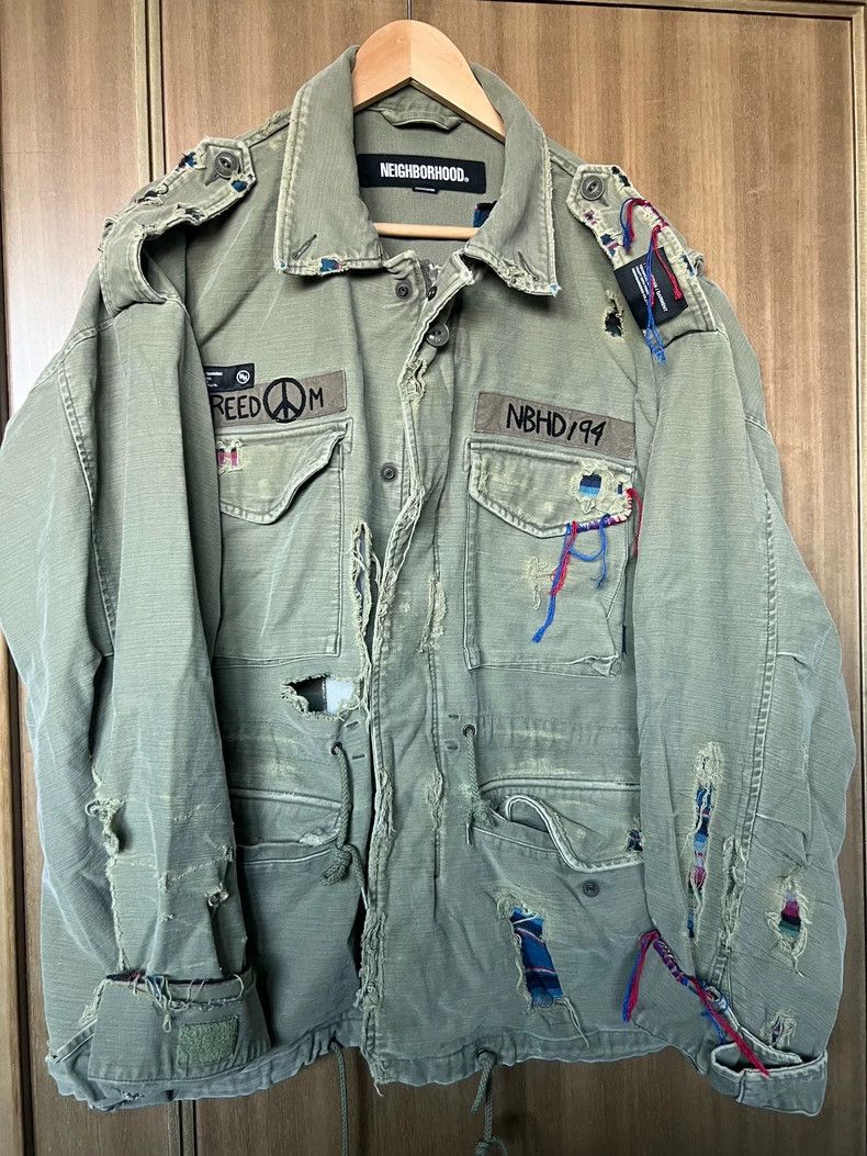 Neighborhood NEIGHBORHOOD SAVAGE M-51 Jacket - dmc Size US L / EU 52-54 / 3 - 1 Thumbnail