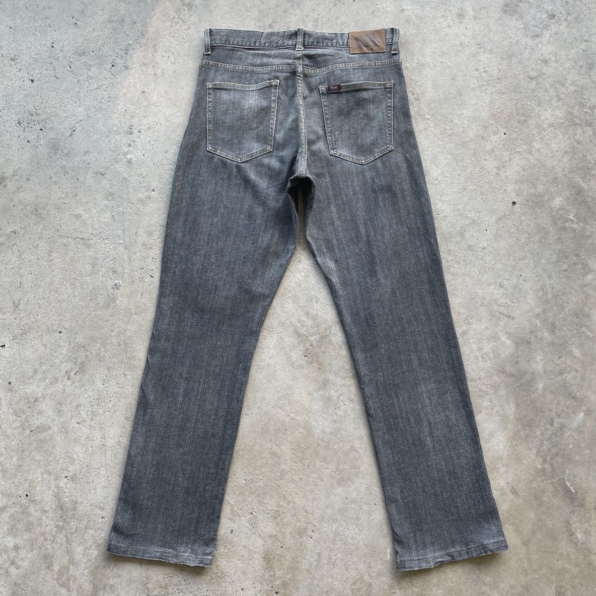 Hanes W31x30.5💥 Vintage Hanes Black Faded Denim Jeans Pants Size US 31 - 12 Thumbnail