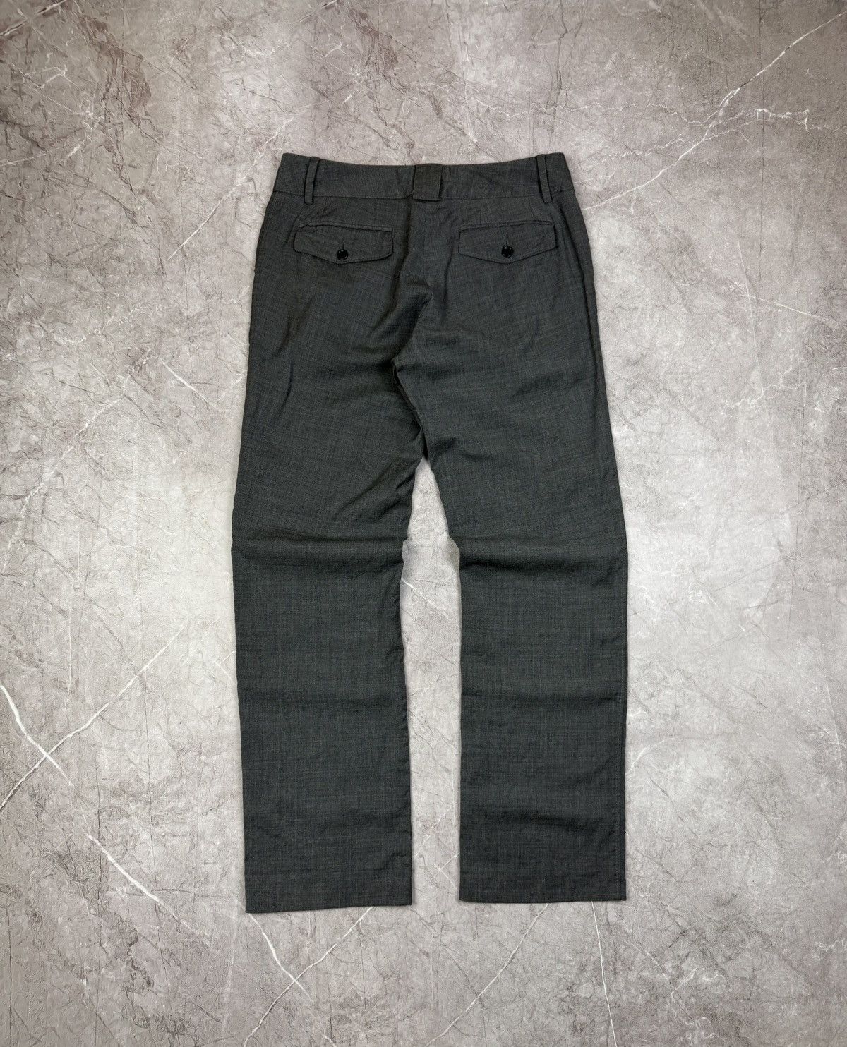Dolce & Gabbana DOLCE&GABBANA PANTS WOOL GREY Size US 34 / EU 50 - 2 Thumbnail