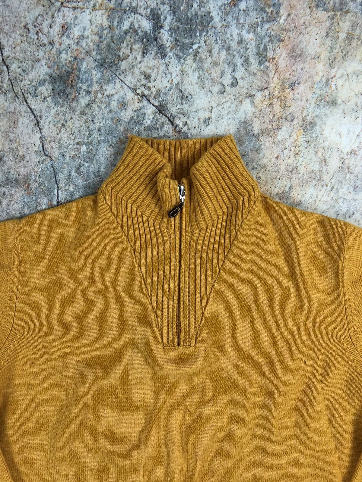 Brunello Cucinelli Brunello Cucinelli vintage cashmere zip pullover sweater Size US L / EU 52-54 / 3 - 4 Thumbnail