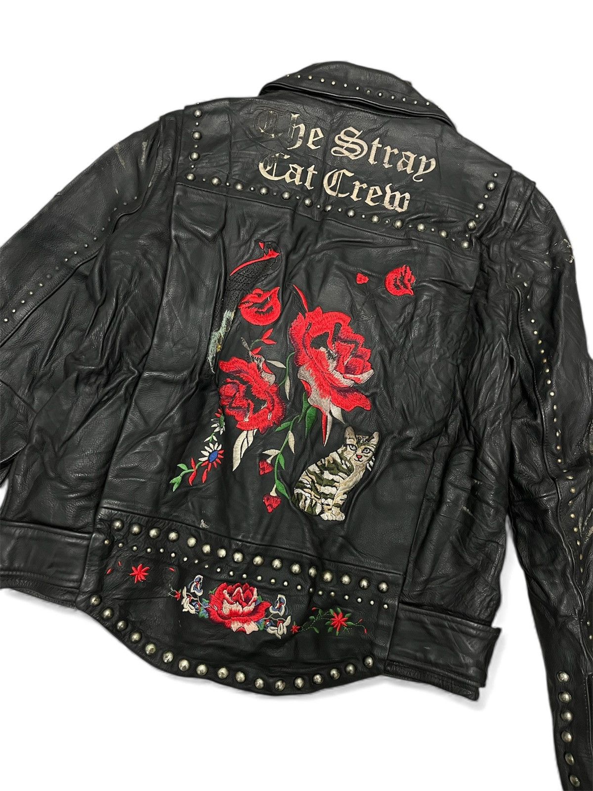 Vintage Moussy leather biker jacket by the Tokyo-based Size US S / EU 44-46 / 1 - 3 Thumbnail