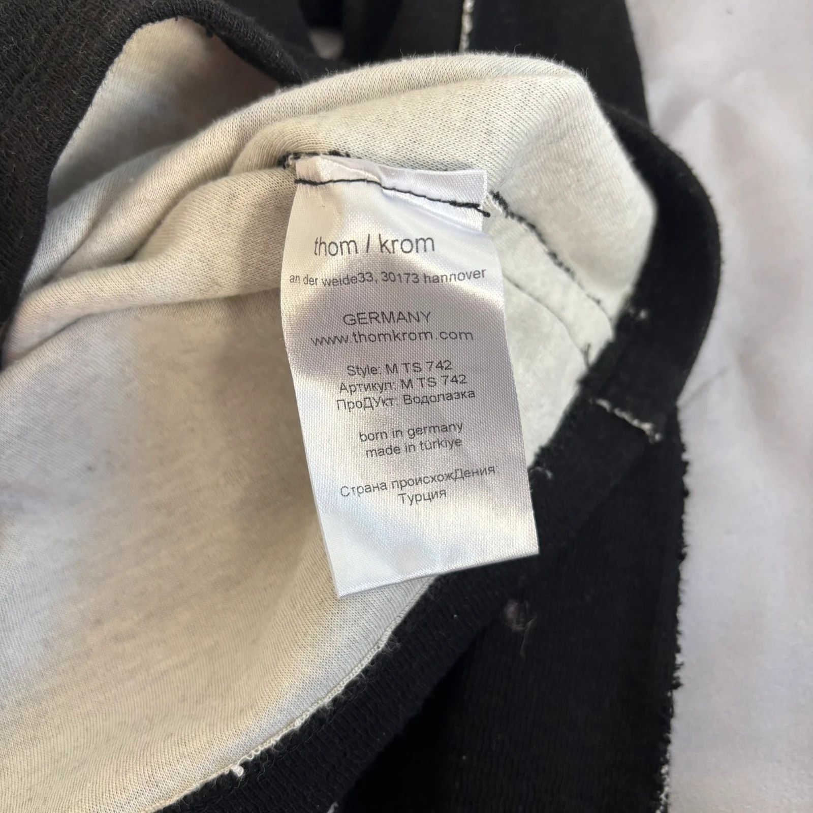 Thom Krom Thom krom thin knit Size US L / EU 52-54 / 3 - 4 Thumbnail