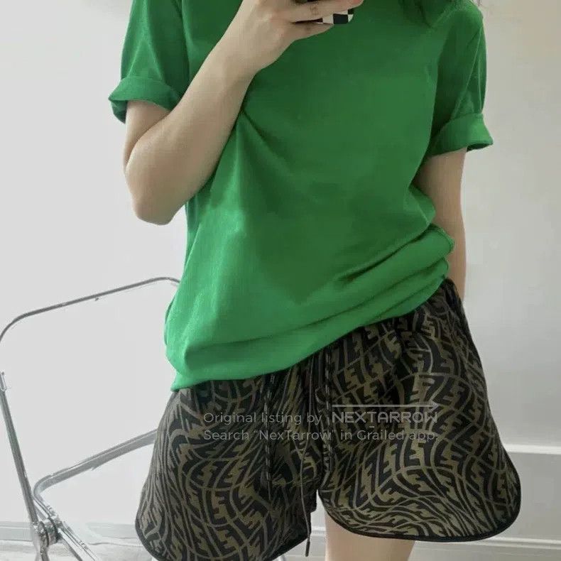 Fendi Fendi Elastic Drawstring Double F Casual Short Pants Size 24" / US 00 / IT 34 - 6 Thumbnail