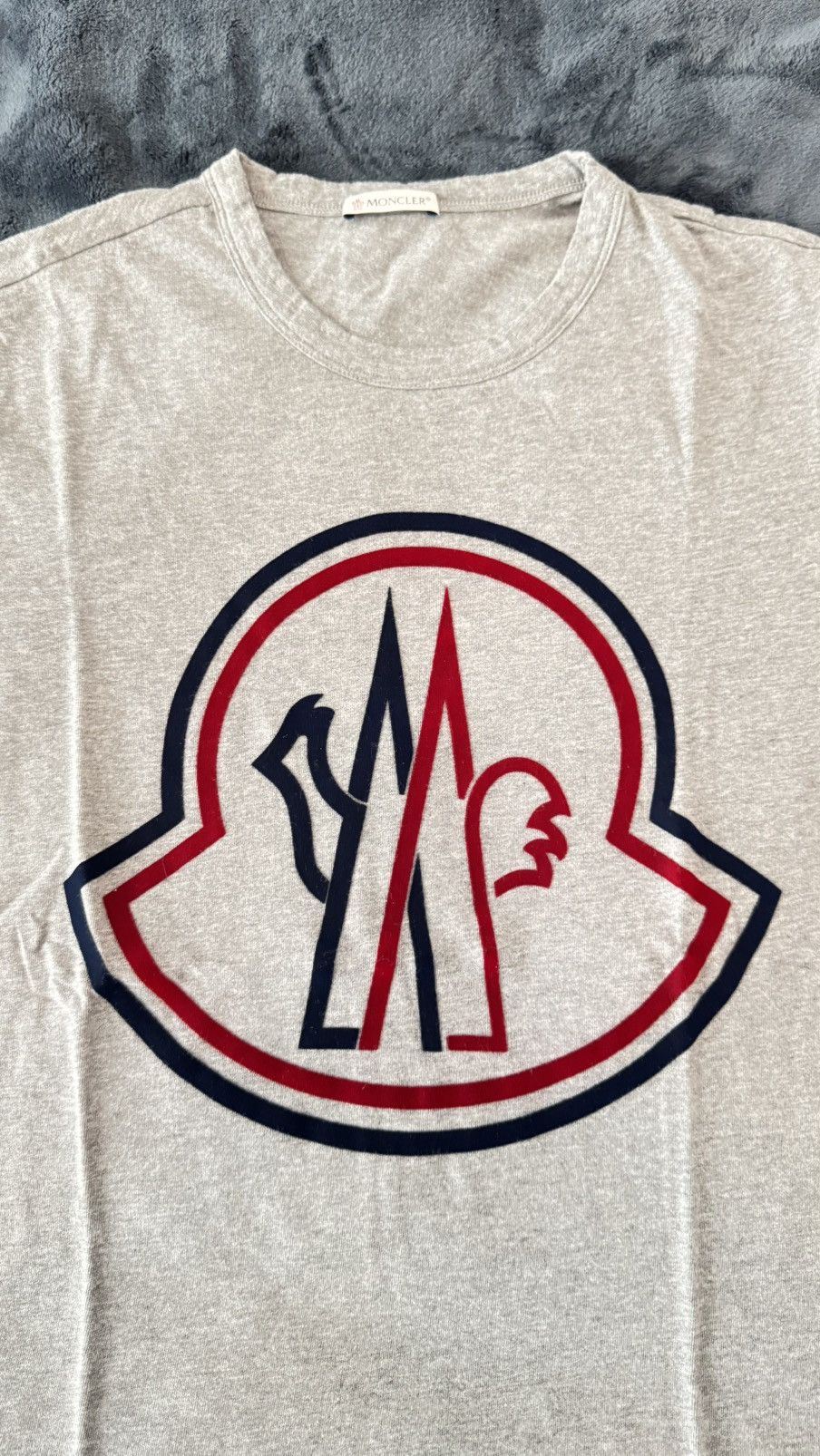 Moncler Moncler large logo tee Size US S / EU 44-46 / 1 - 2 Thumbnail
