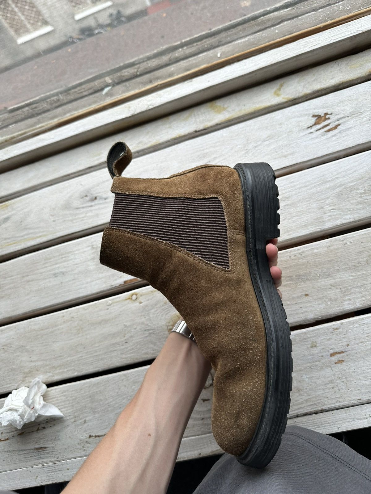 Diesel 🚨DIESEL CHELSEY BOOTS AVANT GARDE SHOES IFSIXWASNINE STYLE Size US 9 / EU 42 - 4 Thumbnail