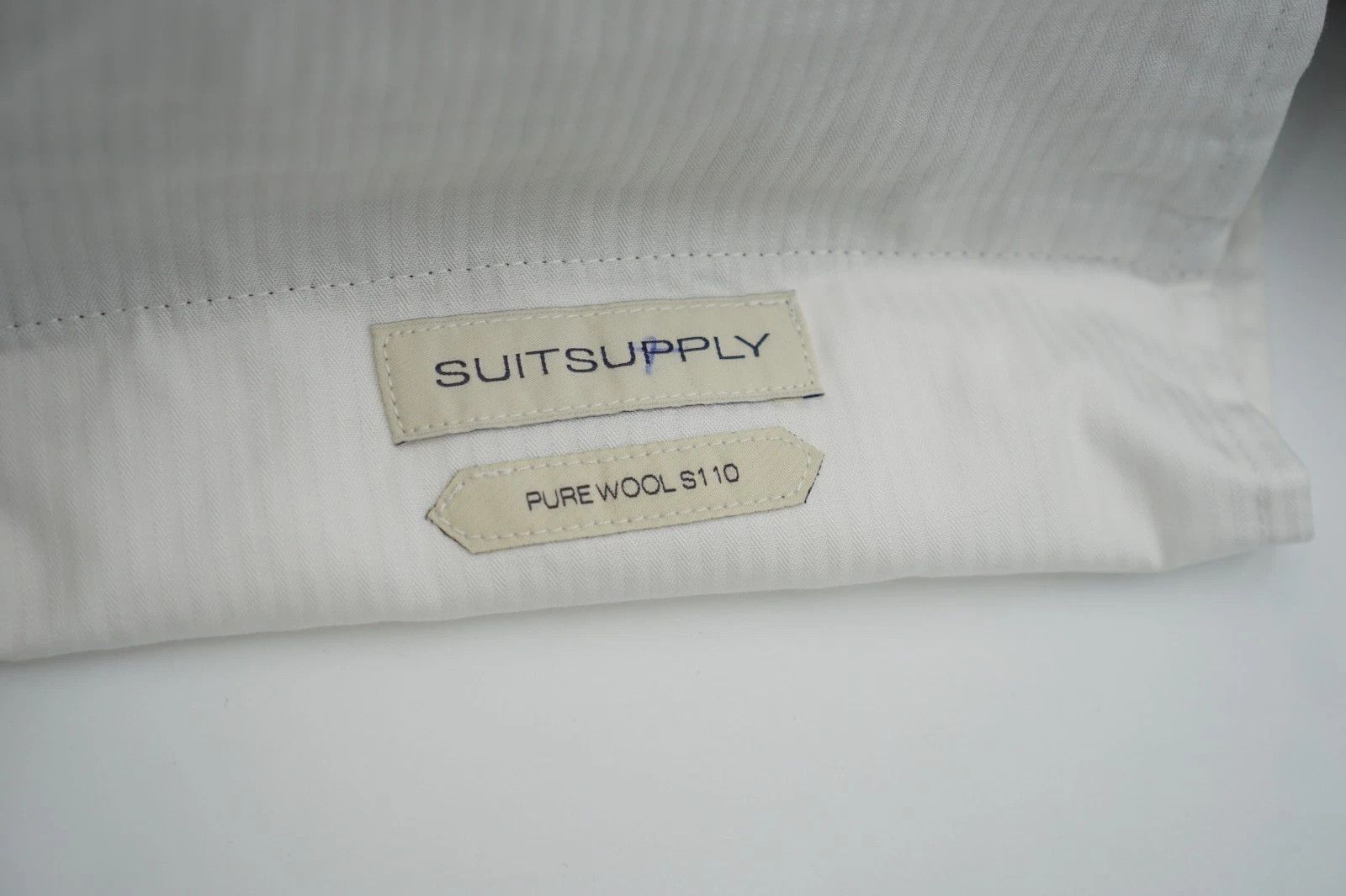 Suitsupply Men Suitsupply Pants Pure Wool S110 Vigo Grey Size UK/US48 Size 48R - 5 Thumbnail