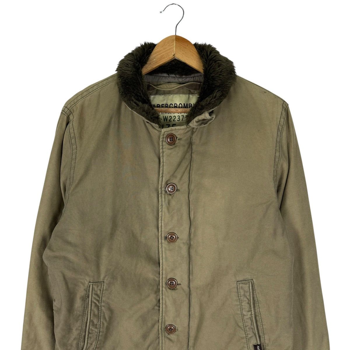 Abercrombie & Fitch 🌟ABERCROMBIE NYC USN DECK JACKET Size US M / EU 48-50 / 2 - 3 Thumbnail