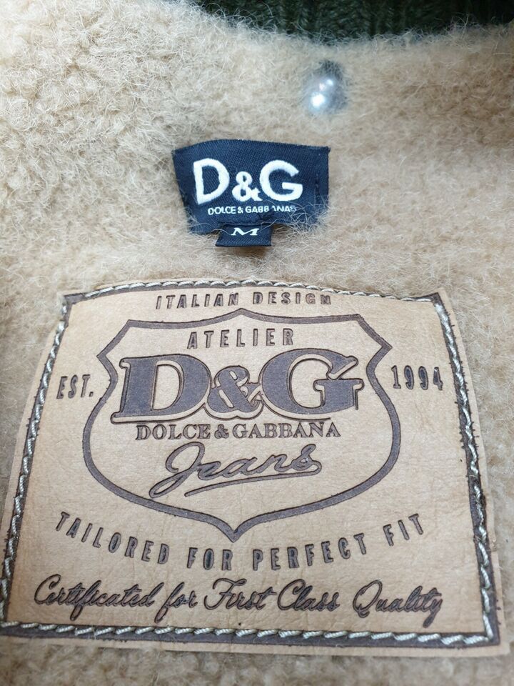Dolce & Gabbana Dolce&Gabbana Cardigan Lining Lamb Fur Brown Size M Size US M / EU 48-50 / 2 - 16 Thumbnail