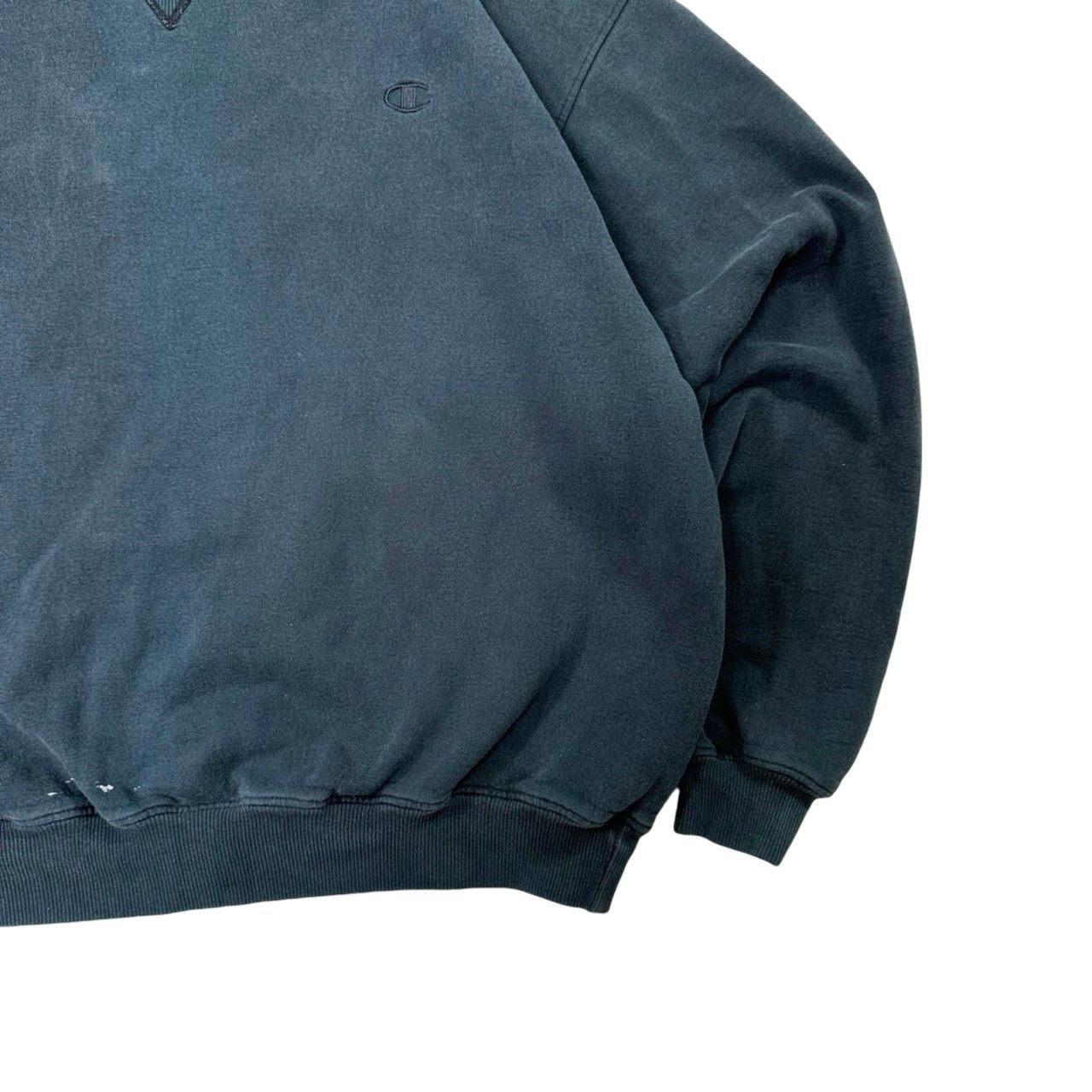 Vintage Vintage 90s Champion Embroidered Logo Blank Black Sweater Size US XL / EU 56 / 4 - 3 Thumbnail