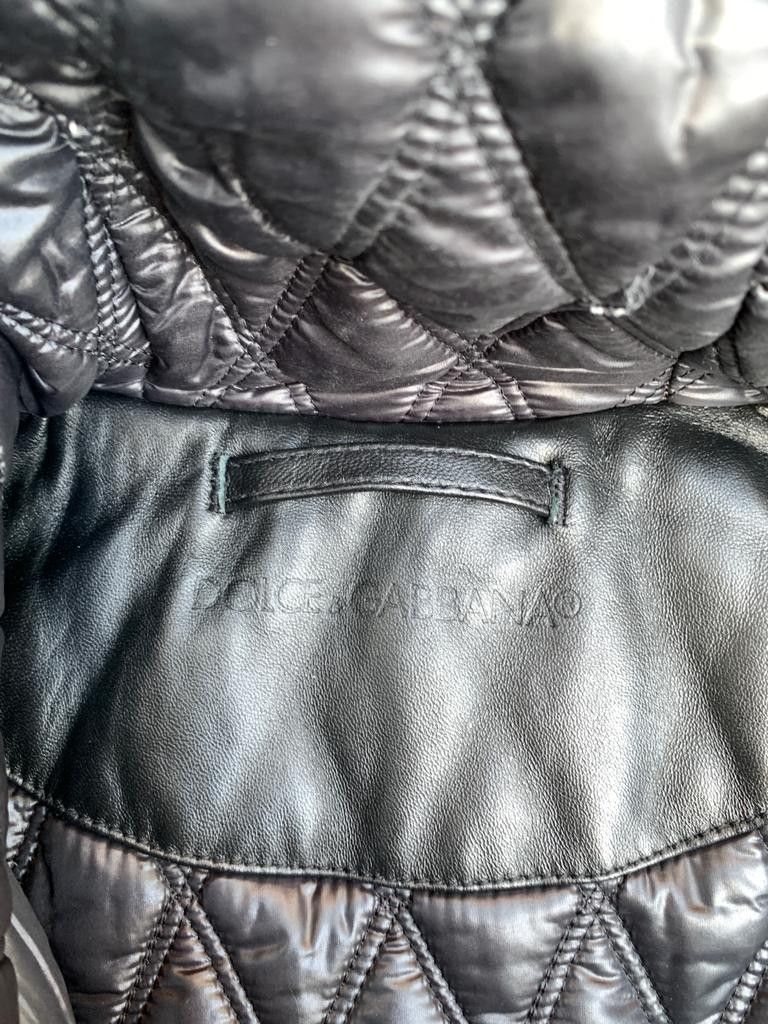 Dolce & Gabbana Dolce & Gabbana Runway Camo Lambskin Leather Parka Jacket Size US L / EU 52-54 / 3 - 5 Thumbnail