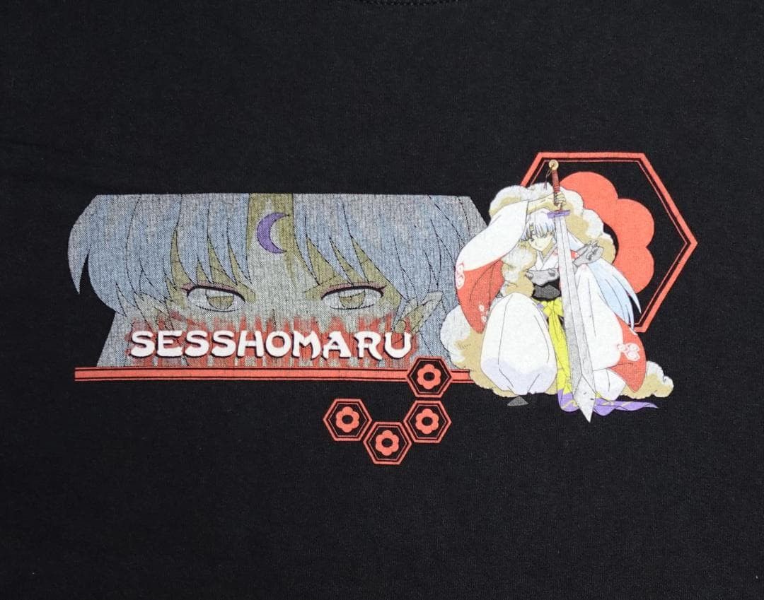 Anime 2003 犬夜叉 Tシャツ アニメ 00's ビンテージ Size US XXS / EU 40 - 2 Thumbnail