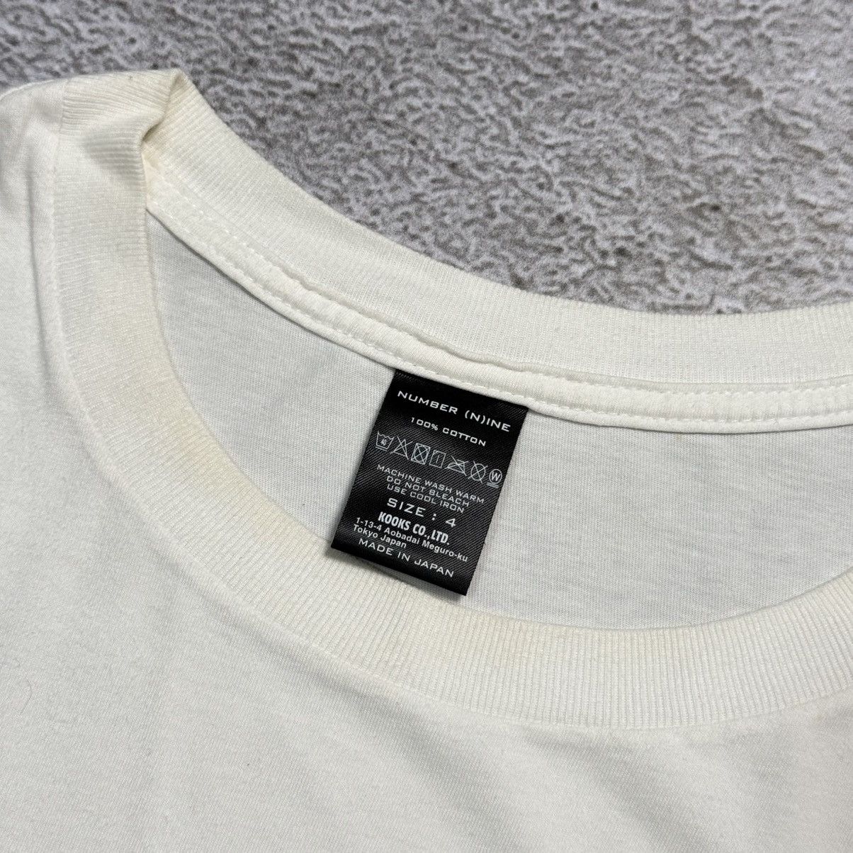 Number (N)ine Number Nine Small Logo tee Size US L / EU 52-54 / 3 - 4 Thumbnail