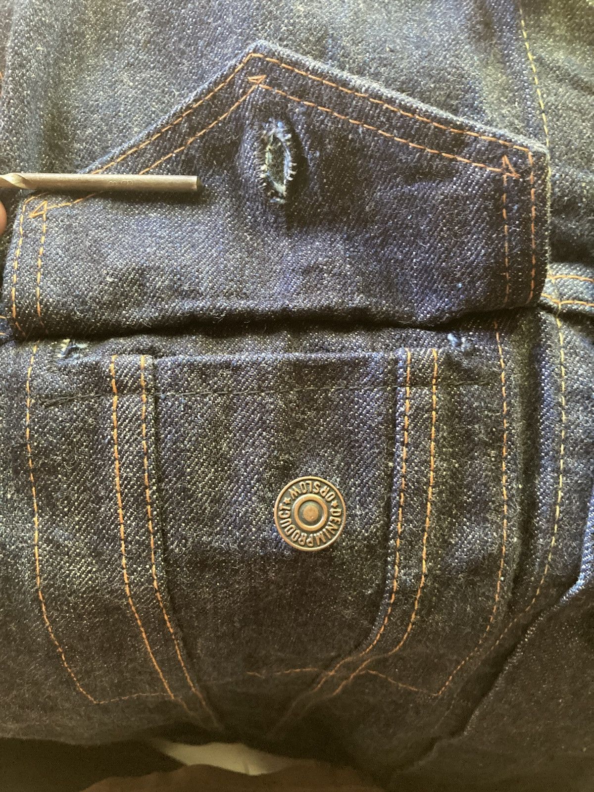 Orslow Orslow 6005 3rd Type Denim Jacket Size US S / EU 44-46 / 1 - 12 Thumbnail