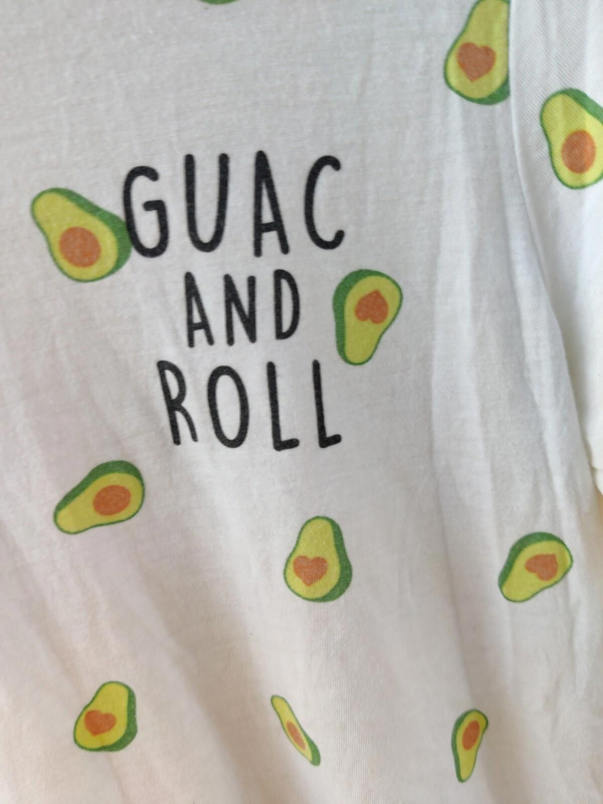 Other Mighty Fine Avocado Guac and Roll T-shirt Graphic Tee Funny Size L / US 10 / IT 46 - 7 Thumbnail