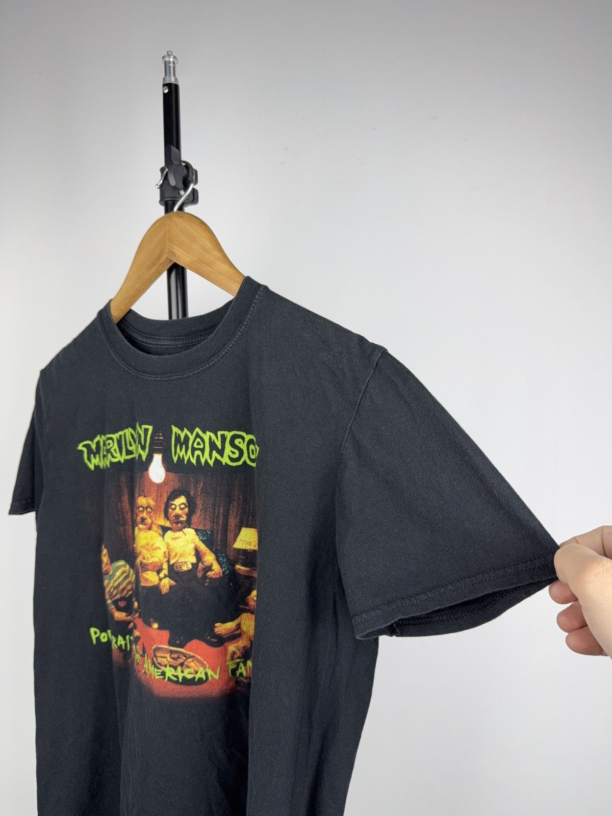 Marilyn Manson 2014 Marilyn Manson Portrait Album Tee Double Sided M Size M / US 6-8 / IT 42-44 - 8 Thumbnail