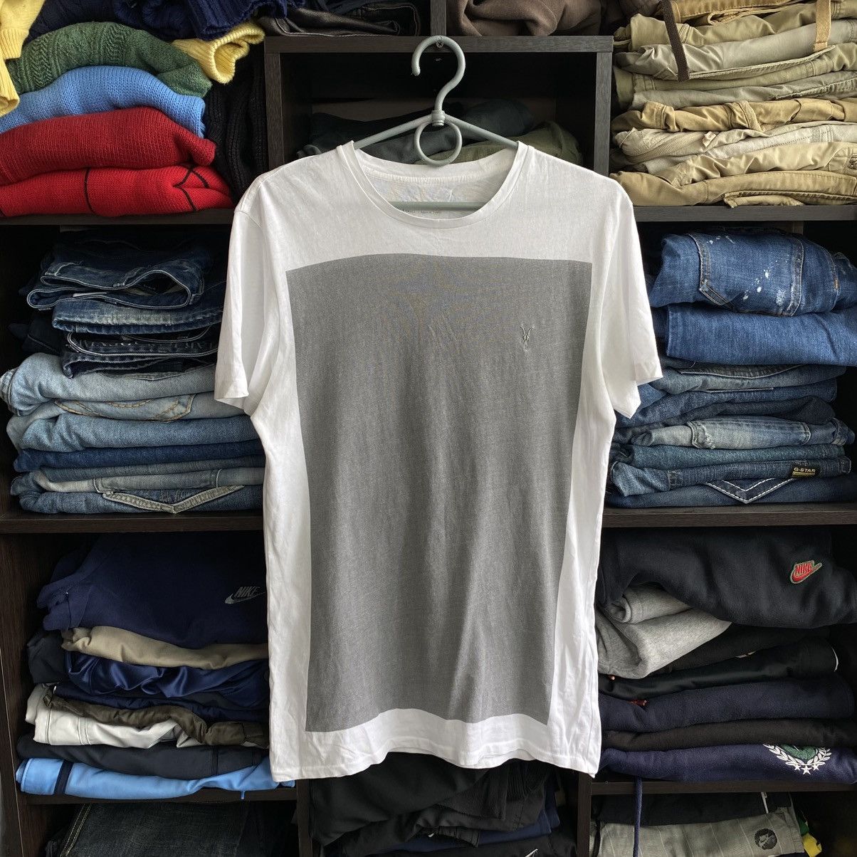 Allsaints Designer Allsaints Big Logo luxury streetwear y2k tee Size US XS / EU 42 / 0 - 1 Thumbnail
