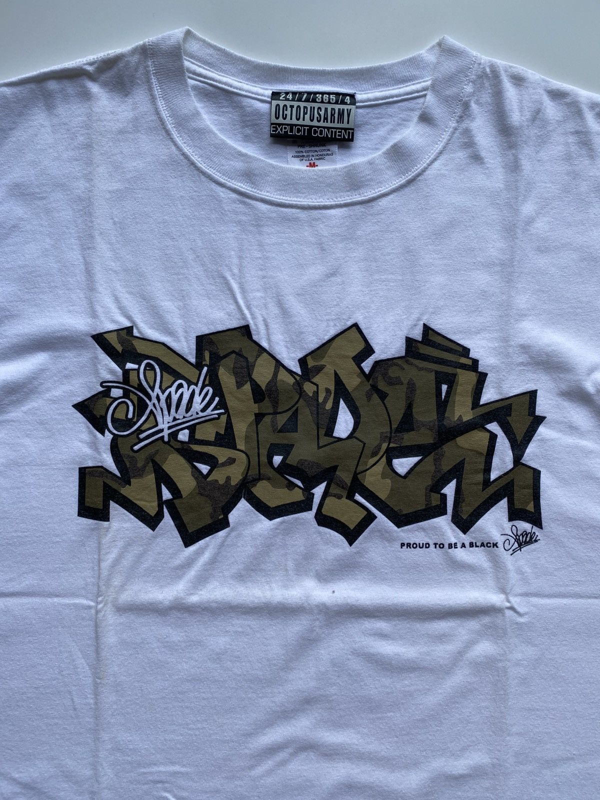 Other Vintage SPADE Street Graffiti X Octpus Army tee Size US M / EU 48-50 / 2 - 2 Thumbnail