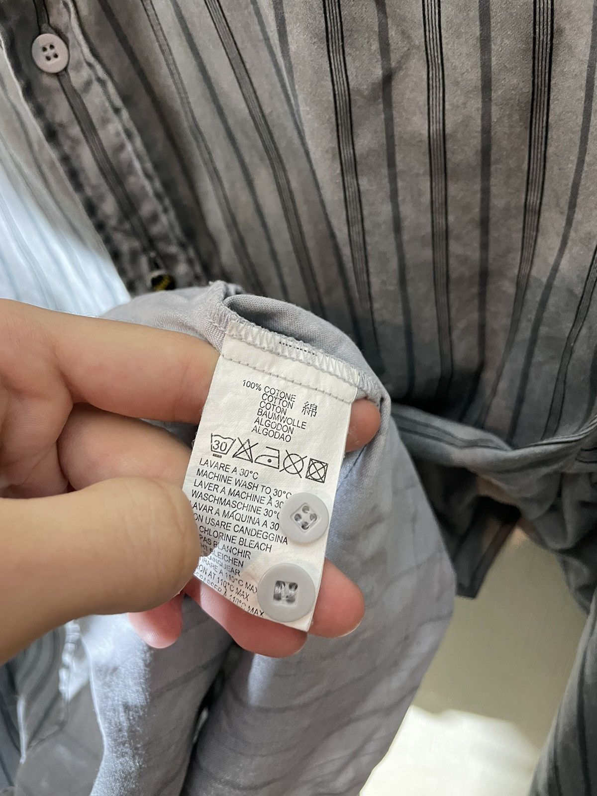 Diesel × Vintage Diesel vintage y2k shirt 90s Size US L / EU 52-54 / 3 - 12 Thumbnail