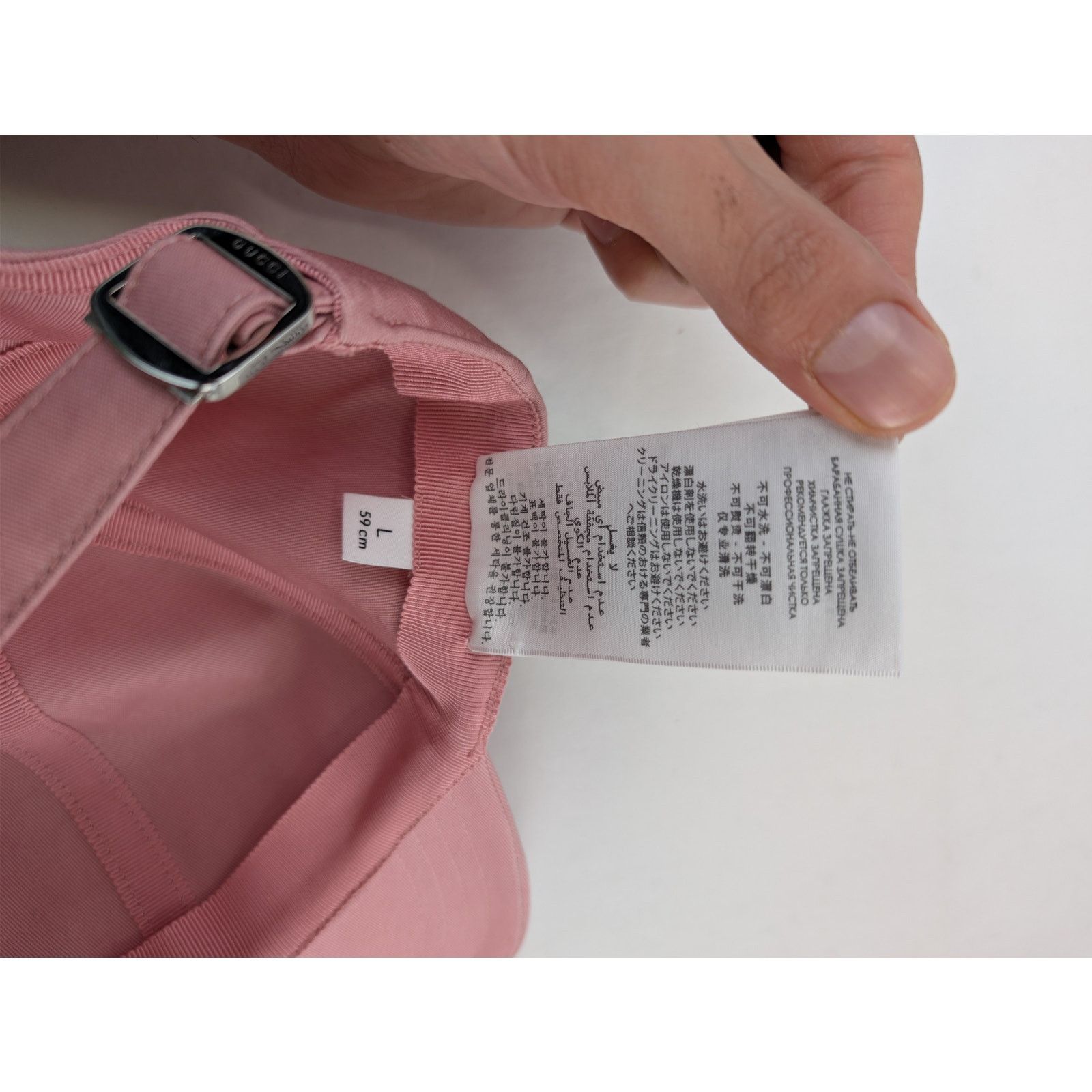 Gucci o1rshd1 Size: L / Pecchi Baseball Cap / Hat in Rose Charm Size ONE SIZE - 11 Thumbnail