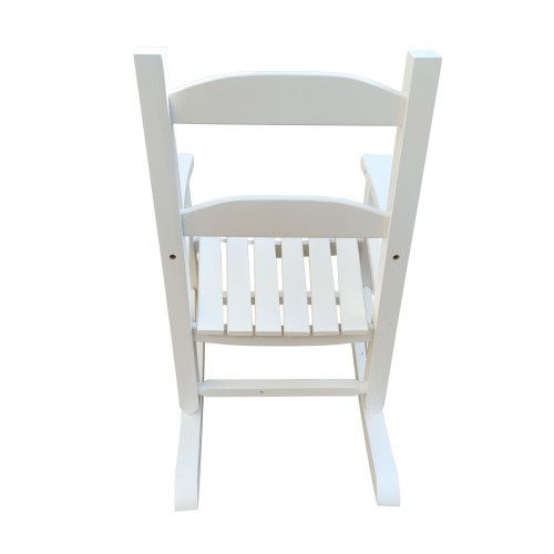 Designer × Homemade Children's rocking white chair- Indoor or Outdoor -Suitable Size US L / EU 52-54 / 3 - 8 Thumbnail