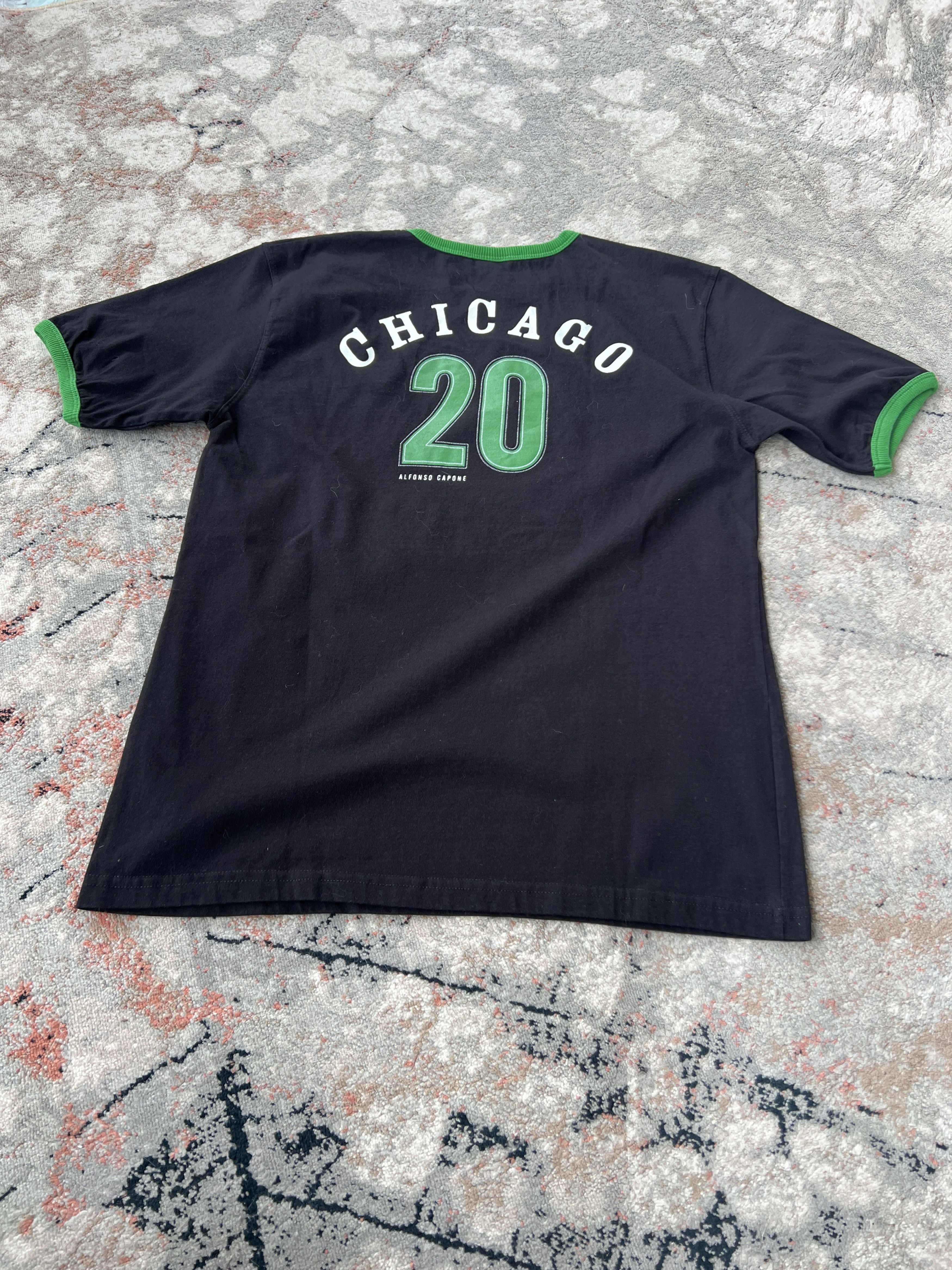 Vintage Chicago 20 Allstars Alfonso Capone Tee Size US L / EU 52-54 / 3 - 4 Thumbnail