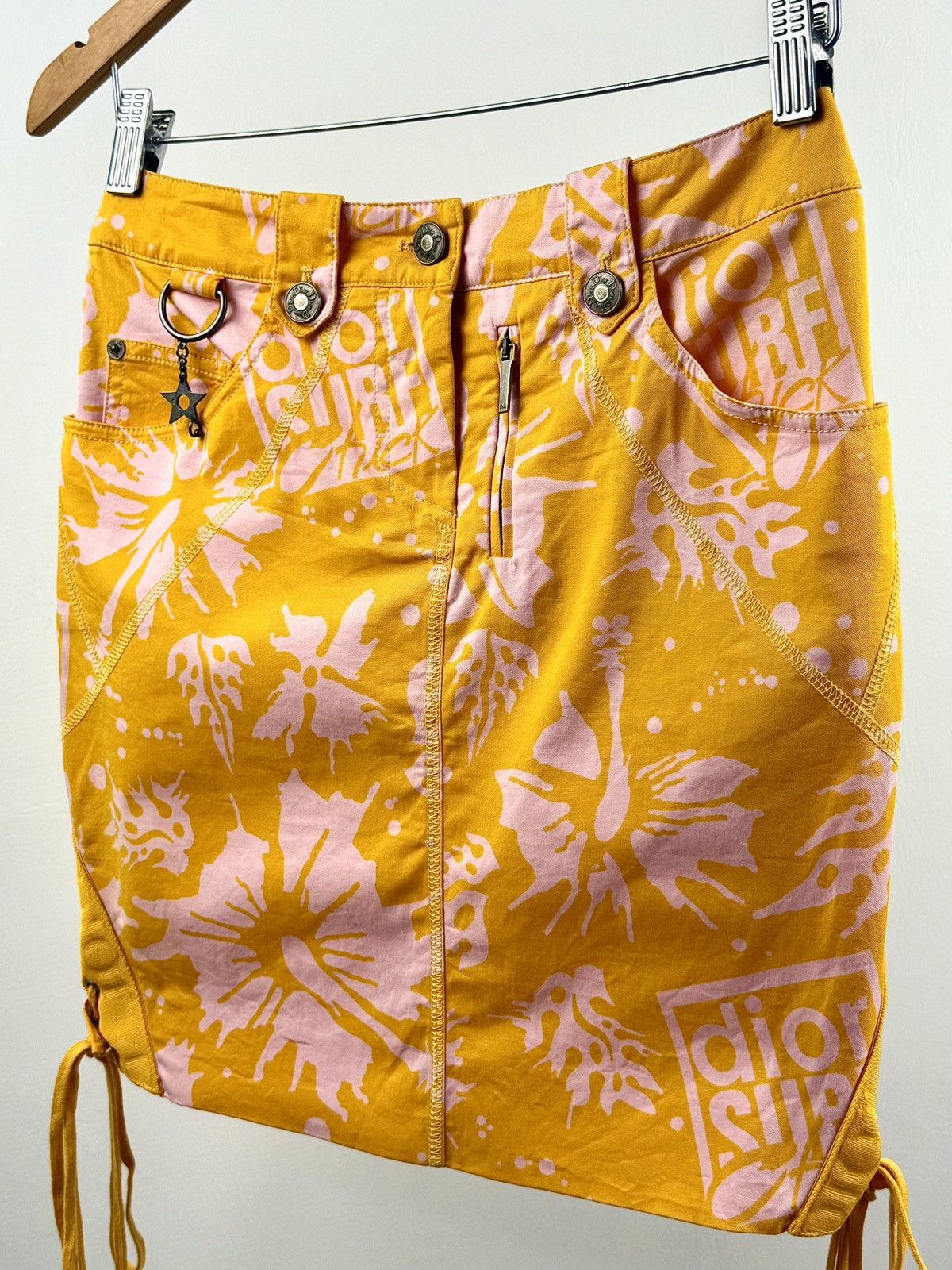 Dior Dior - John Galliano - SS/04 - Surf Chick - Mini Skirt Size 27" / US 4 / IT 40 - 2 Thumbnail