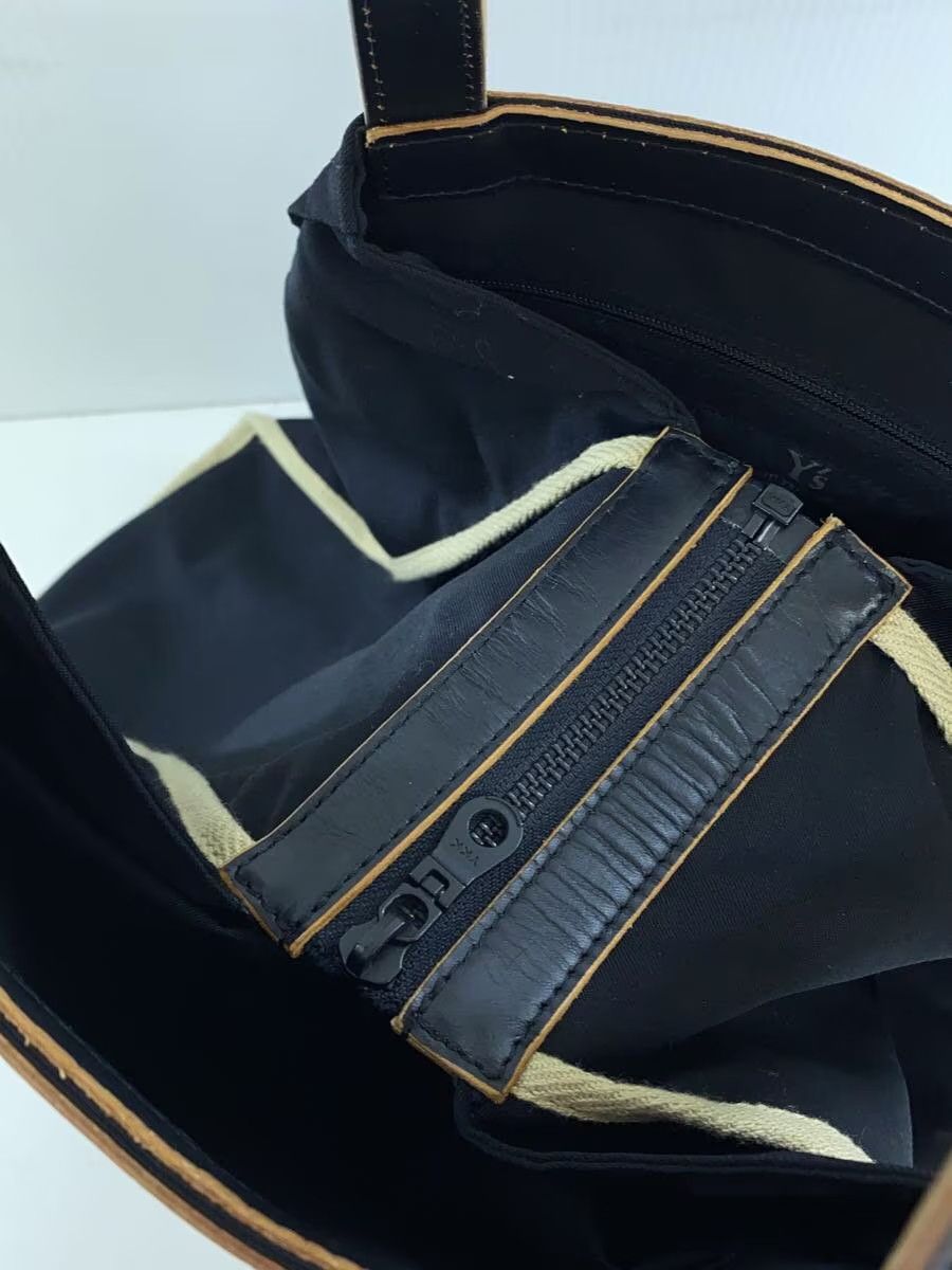 Y's × Yohji Yamamoto Leather Handle Tote Bag Size ONE SIZE - 5 Thumbnail