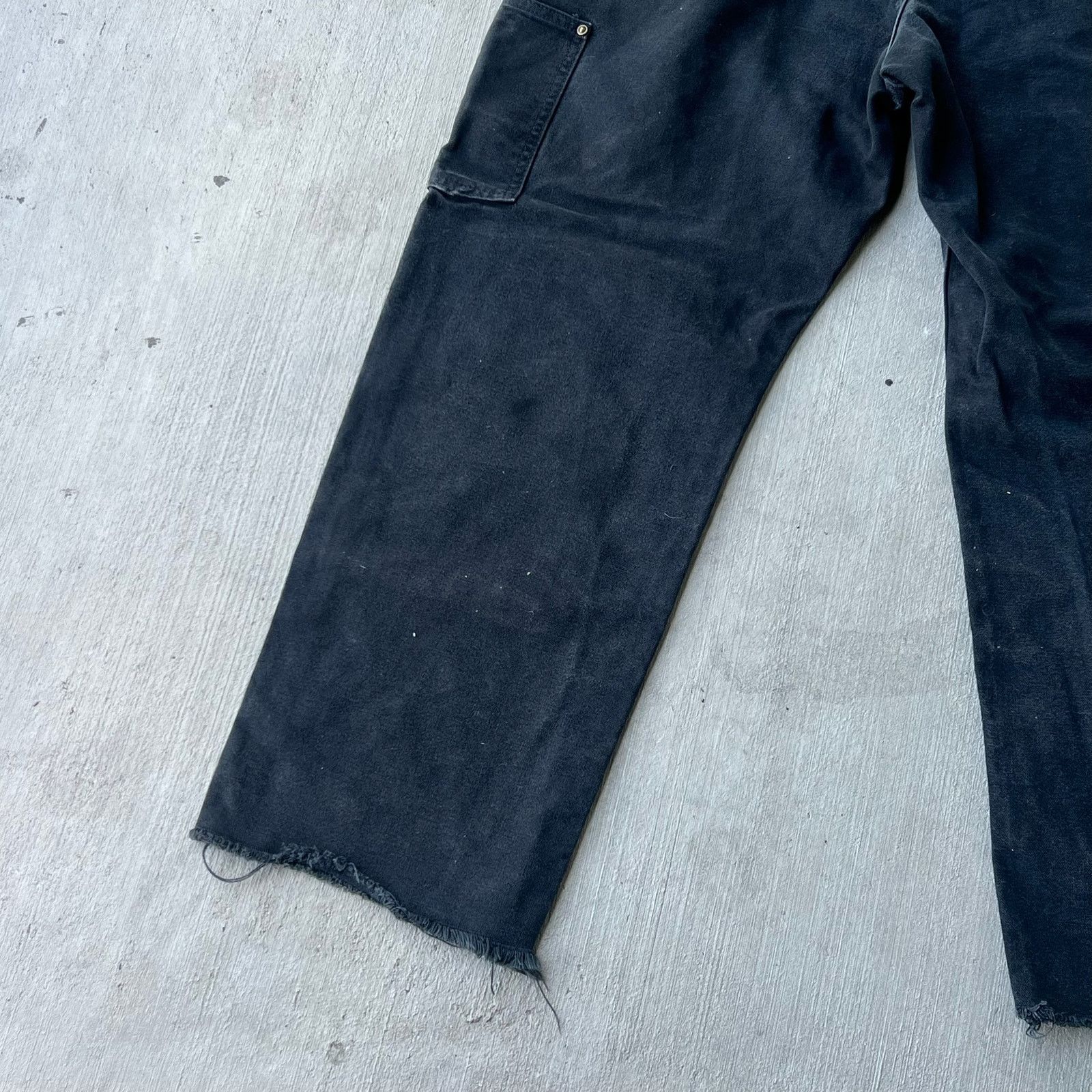 Carhartt × Vintage Carhartt black double knee work wear carpenter pants Size US 32 / EU 48 - 7 Thumbnail