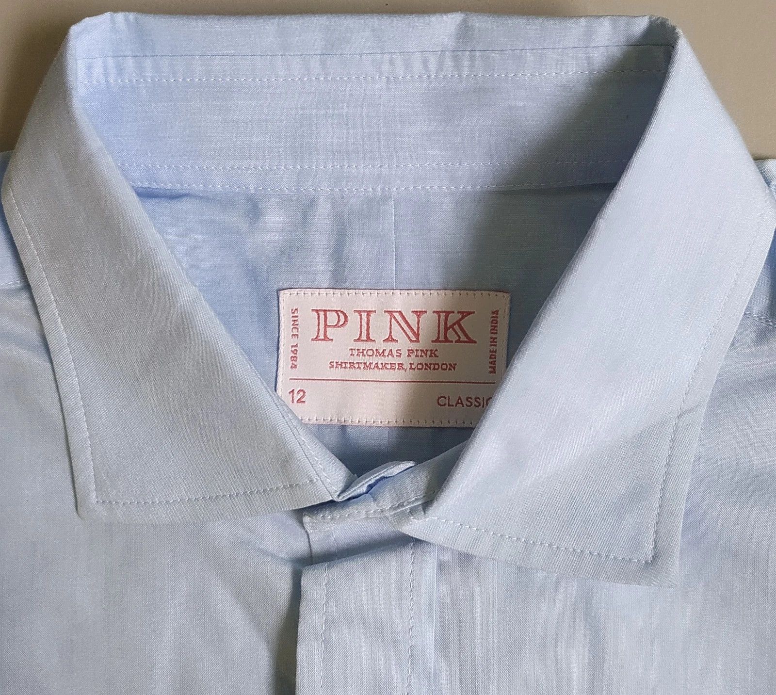 Thomas Pink Thomas Pink Formal Classic Fit Shirt T / 0011 Size US L / EU 52-54 / 3 - 3 Thumbnail