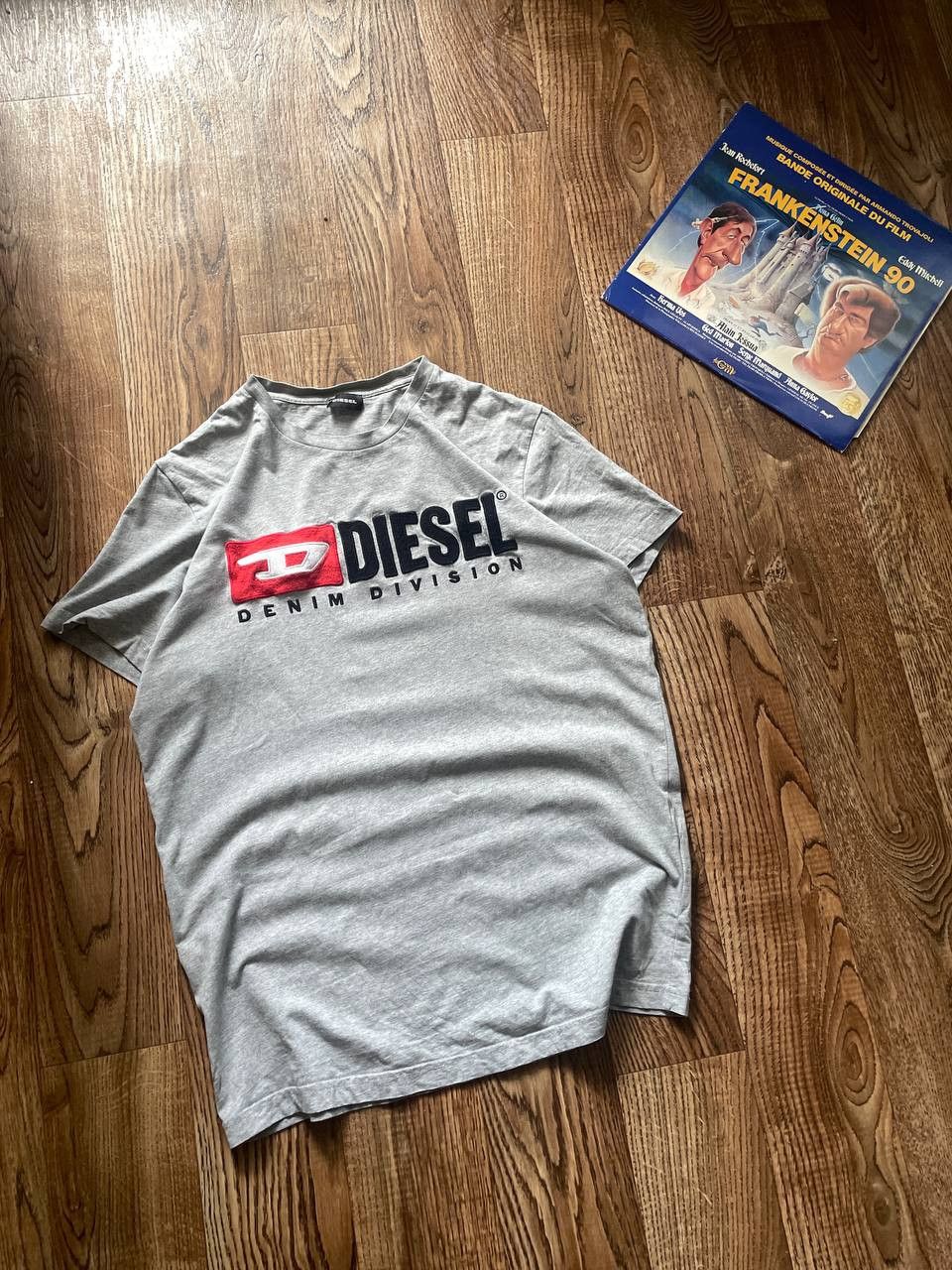Diesel CRAZY Y2K BIG LOGO vibe diesel t-shirt 90s avant garde Size US M / EU 48-50 / 2 - 2 Thumbnail