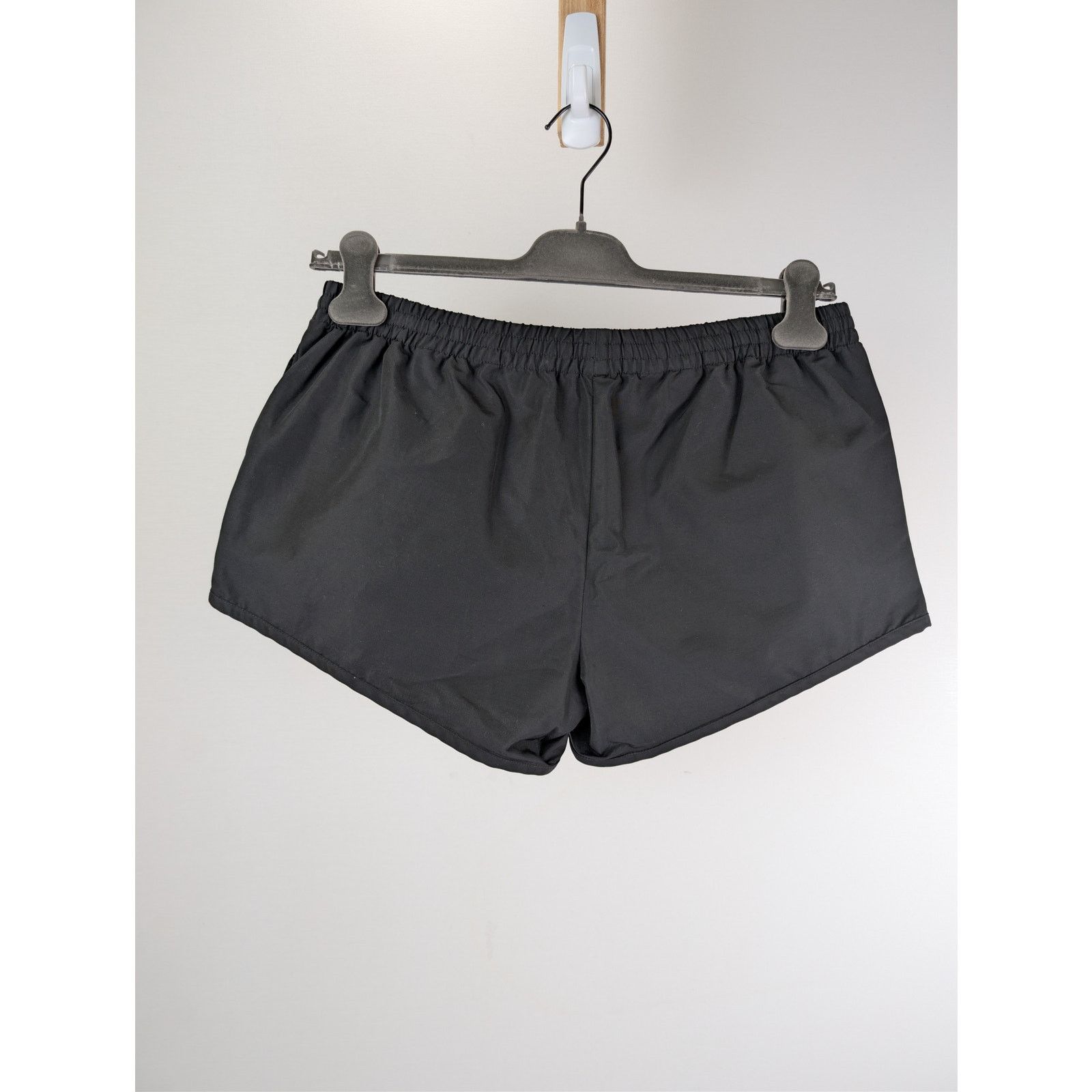 Balenciaga o1rshd1 Q:2 / Technical Faille Running Shorts in Black Size US 32 / EU 48 - 9 Thumbnail