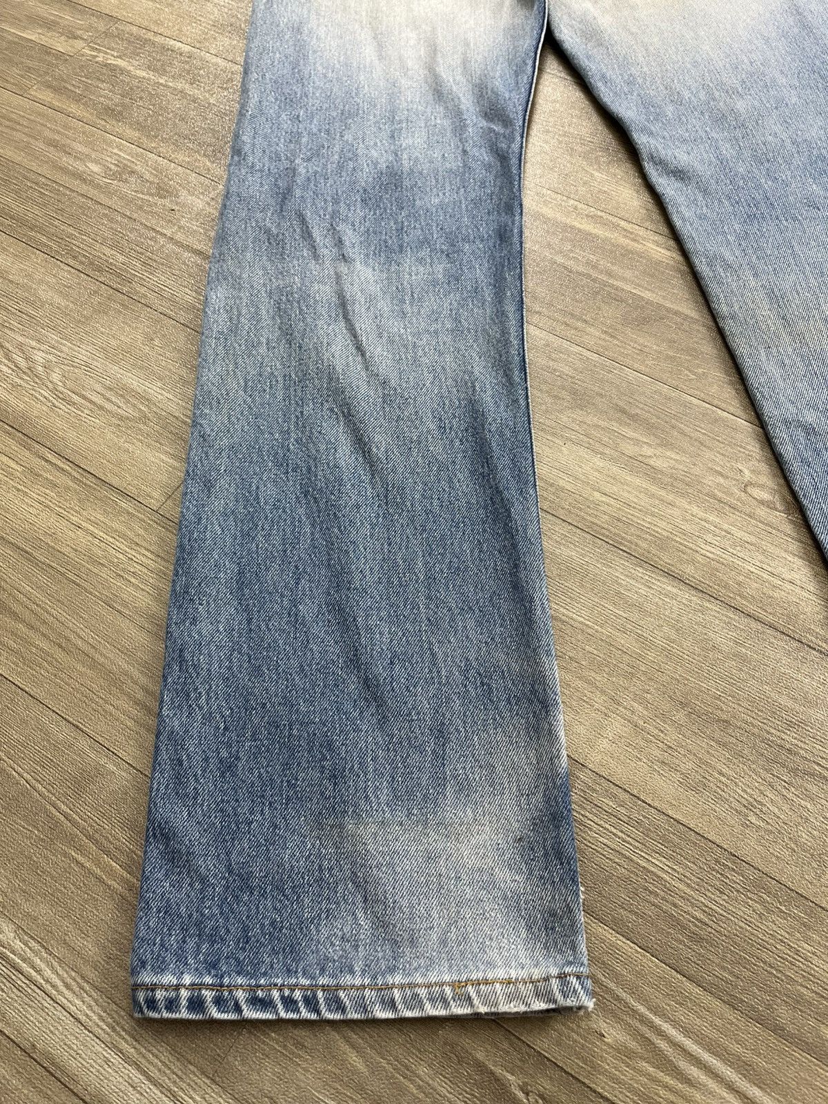 Levi's Vintage Clothing 🇺🇸1990s Vintage Levis 501 30x34 Straight Leg Blue Jeans Size US 30 / EU 46 - 15 Thumbnail