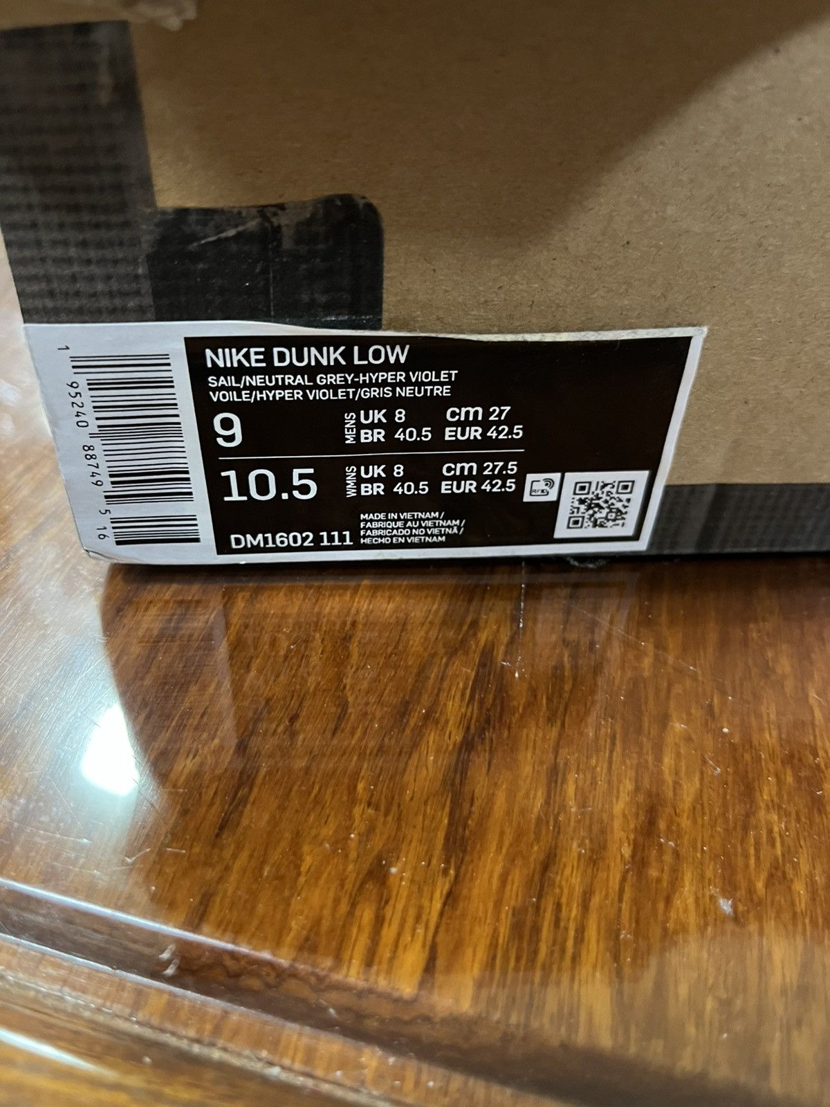 Nike × Off-White Off white dunk lot 28 size 9 Size US 9 / EU 42 - 7 Thumbnail