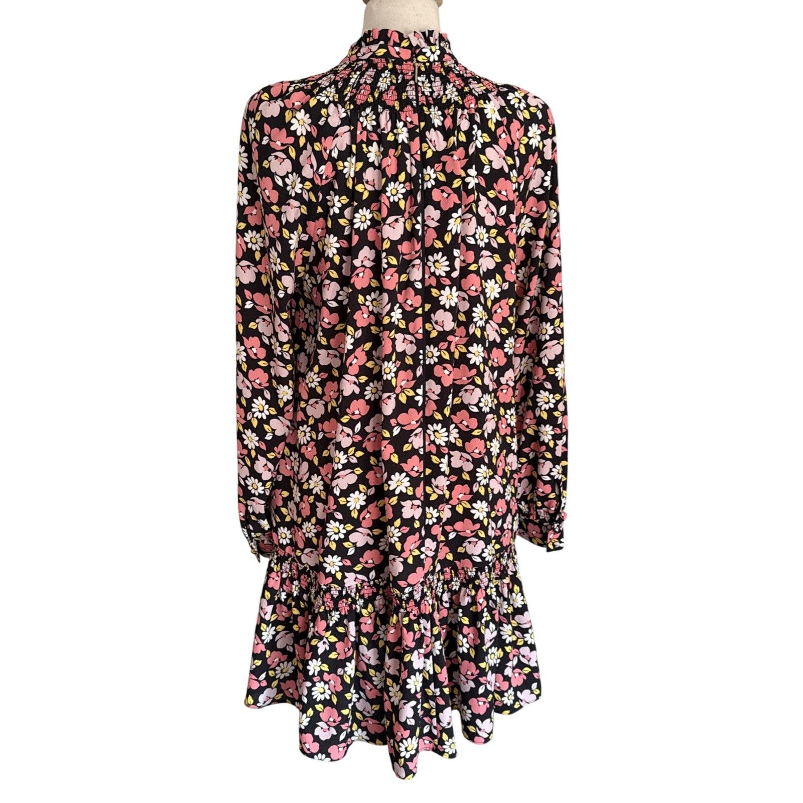 Kate Spade Kate Spade Day Trip Floral Shift Dress M smock ruffle Size M / US 6-8 / IT 42-44 - 5 Thumbnail