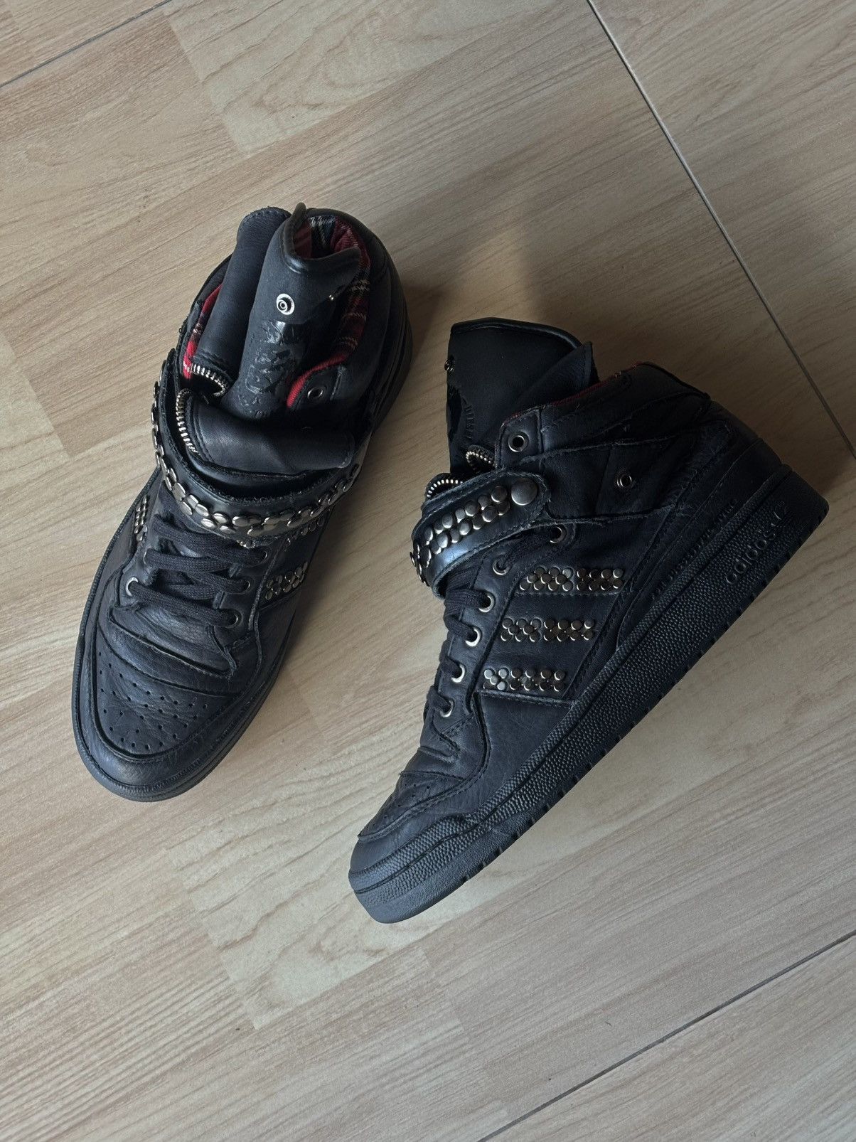 Adidas × Diesel Adidas x Diesel F/W11 - Forum Mid Lea Sneaker Rare