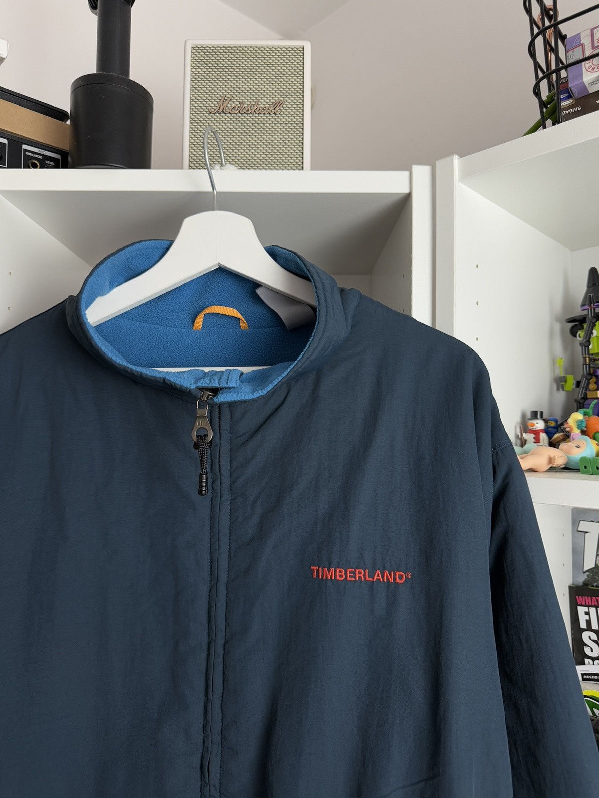 Timberland × Vintage Timberland fleece lined lightweight zip jacket XL outdoor y2k Size US XL / EU 56 / 4 - 4 Thumbnail