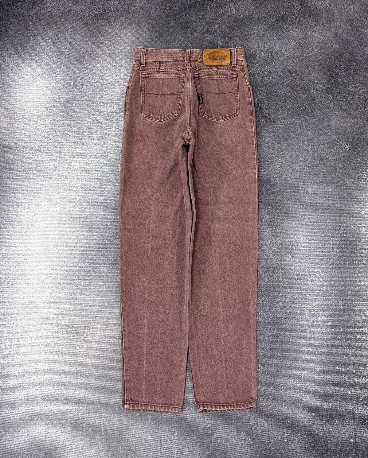 Trussardi Vintage Trussardi Women’s Italian Luxury Denim Tapered Jeans Size 30" / US 8 / IT 44 - 2 Thumbnail