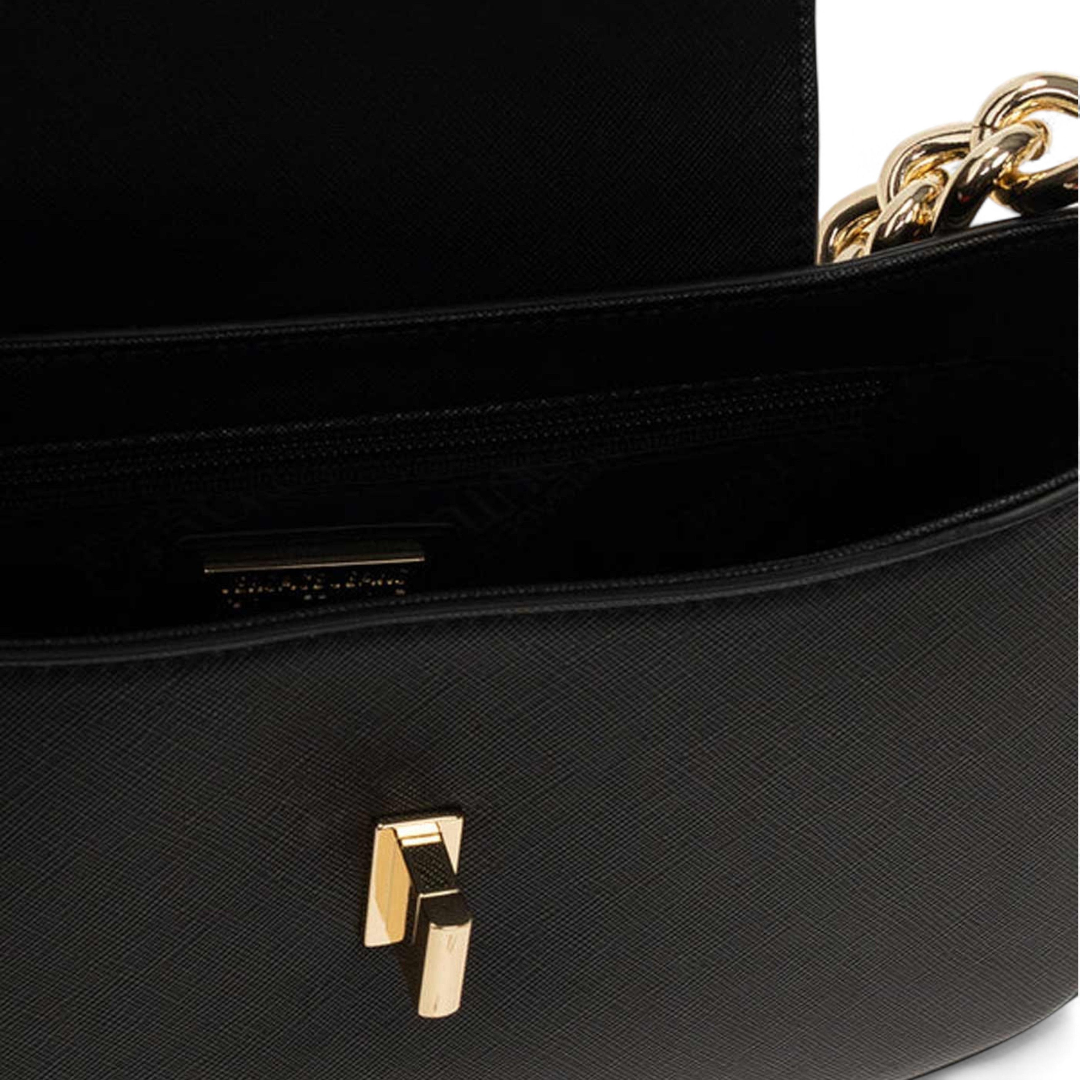 Versace Jeans Couture VERSACE JEANS COUTURE Black HandBag Size ONE SIZE - 6 Thumbnail
